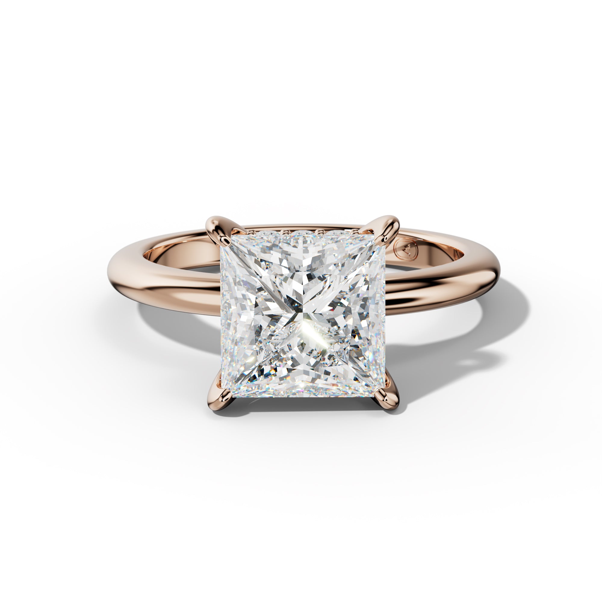 Natalie Princess Cut Engagement Ring