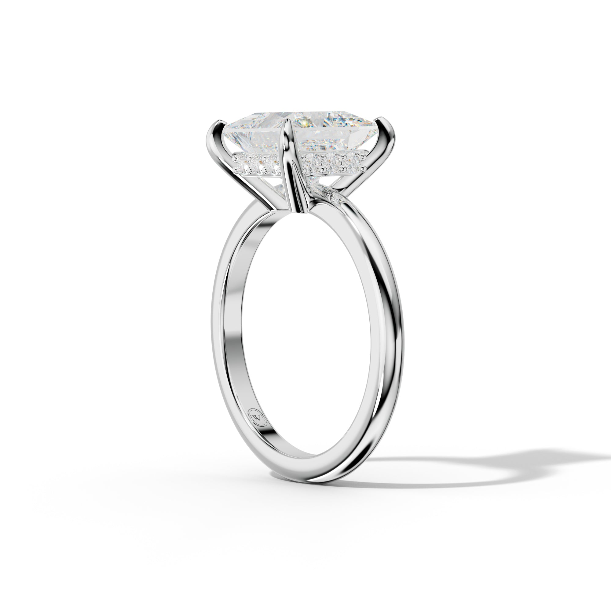 Natalie Princess Cut Engagement Ring