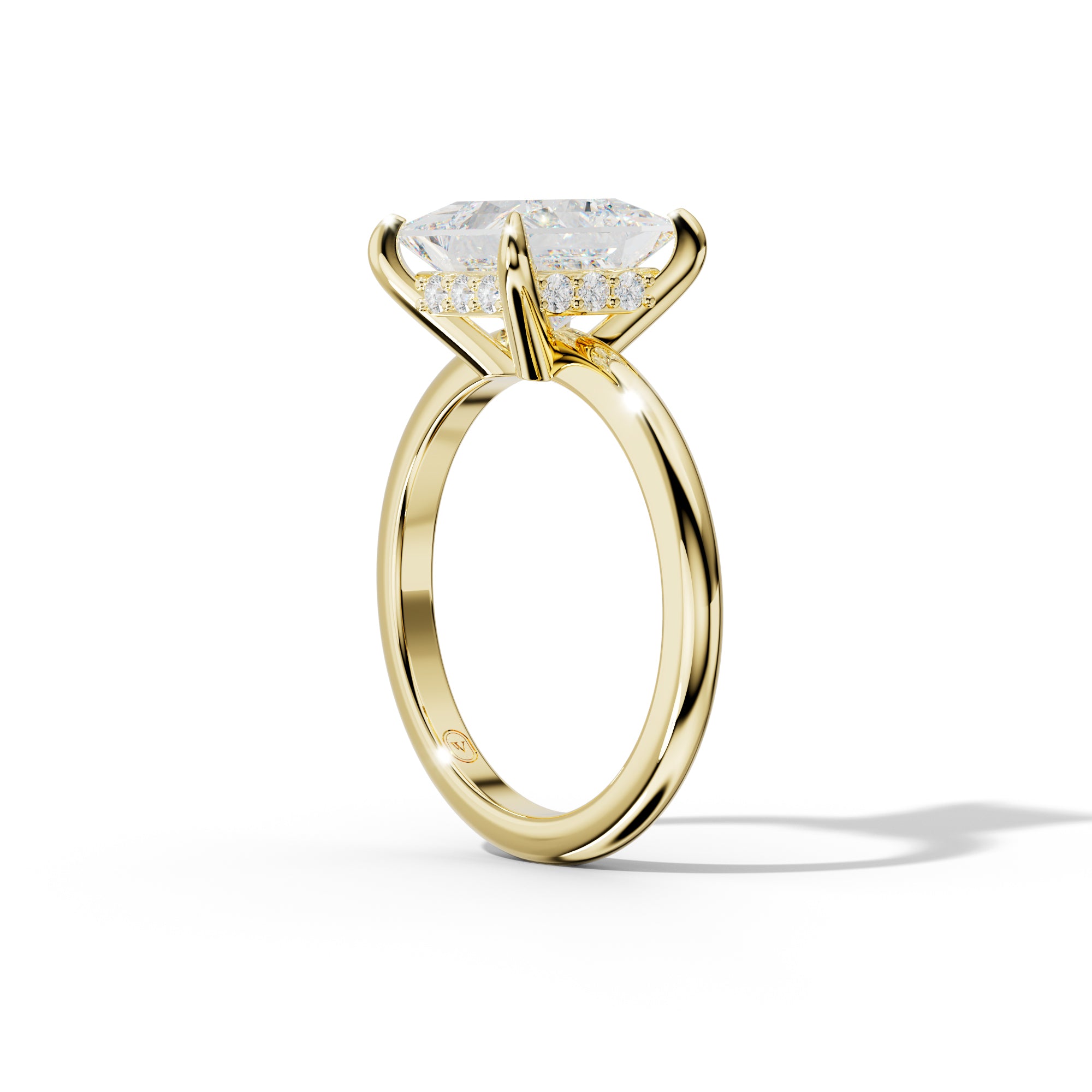 Natalie Princess Cut Engagement Ring