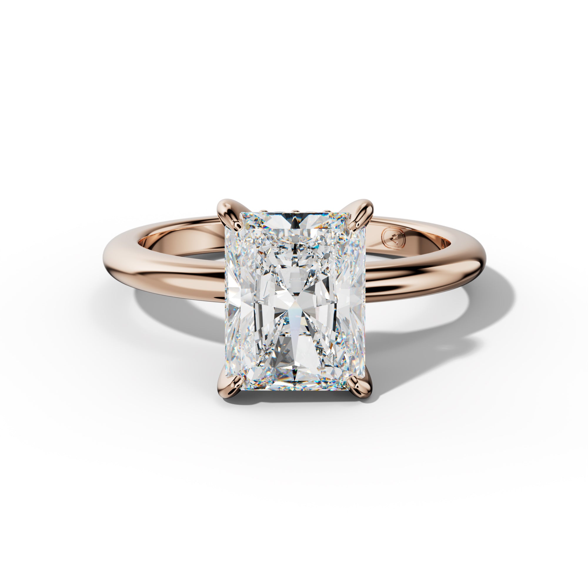 Natalie Radiant Cut Engagement Ring