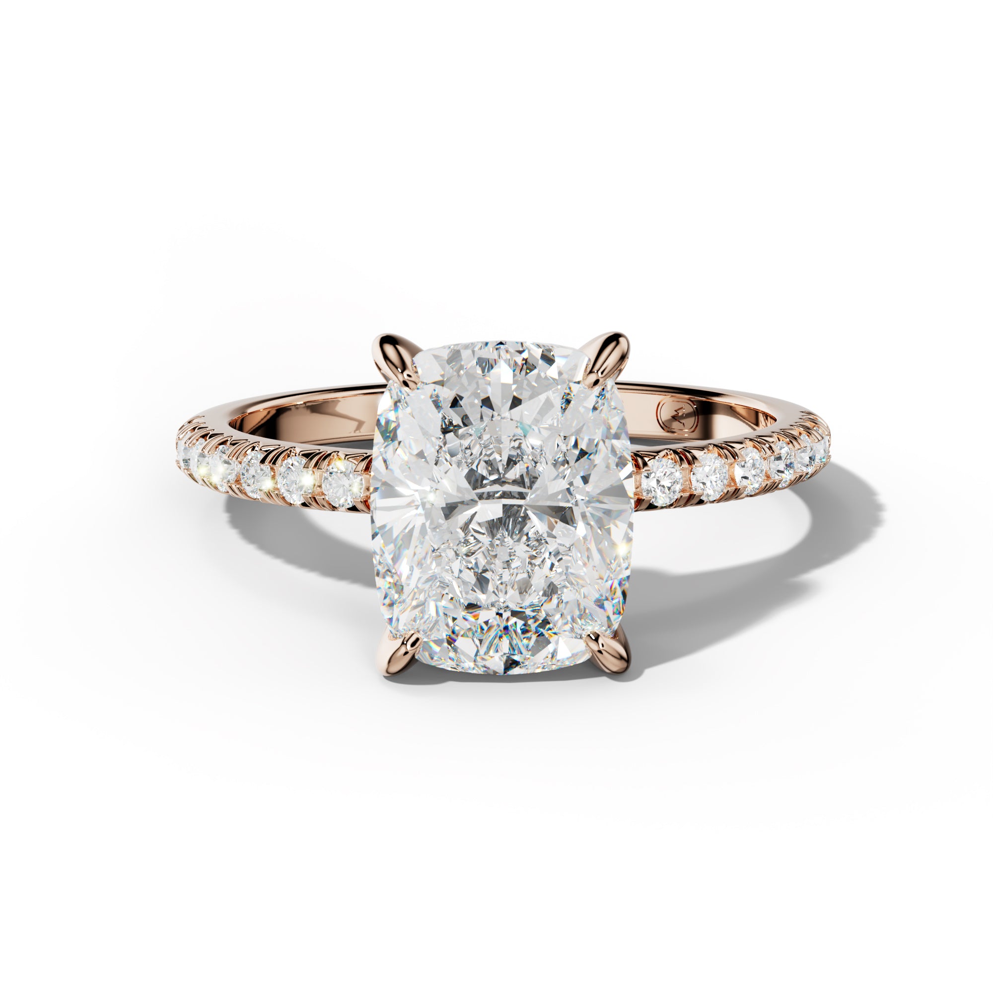 Audrey Elongated Cushion Cut Engagement Ring