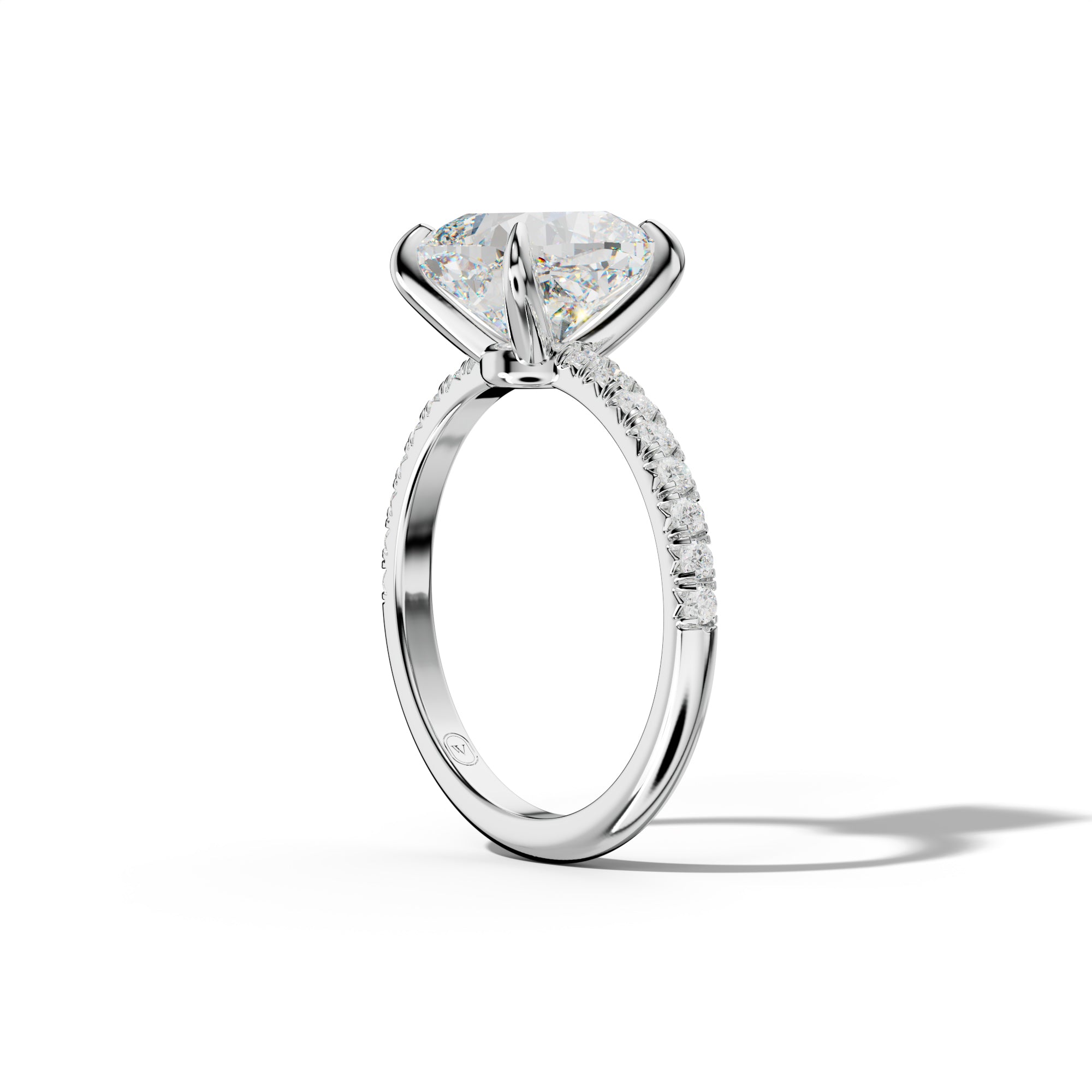 Audrey Cushion Cut Engagement Ring