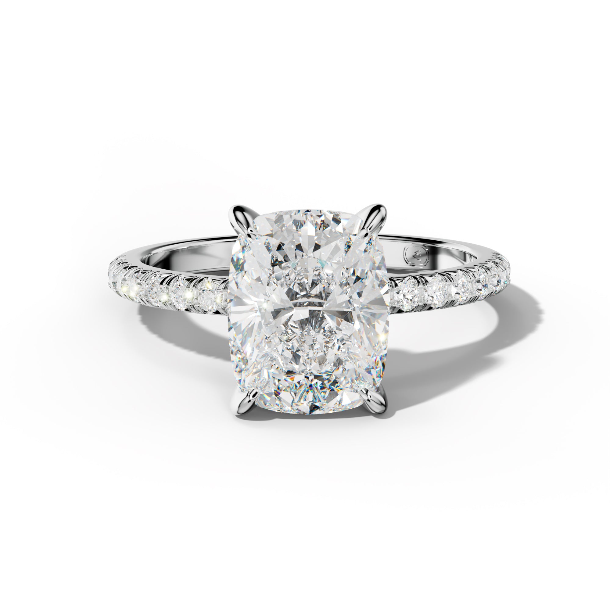 Audrey Elongated Cushion Cut Engagement Ring
