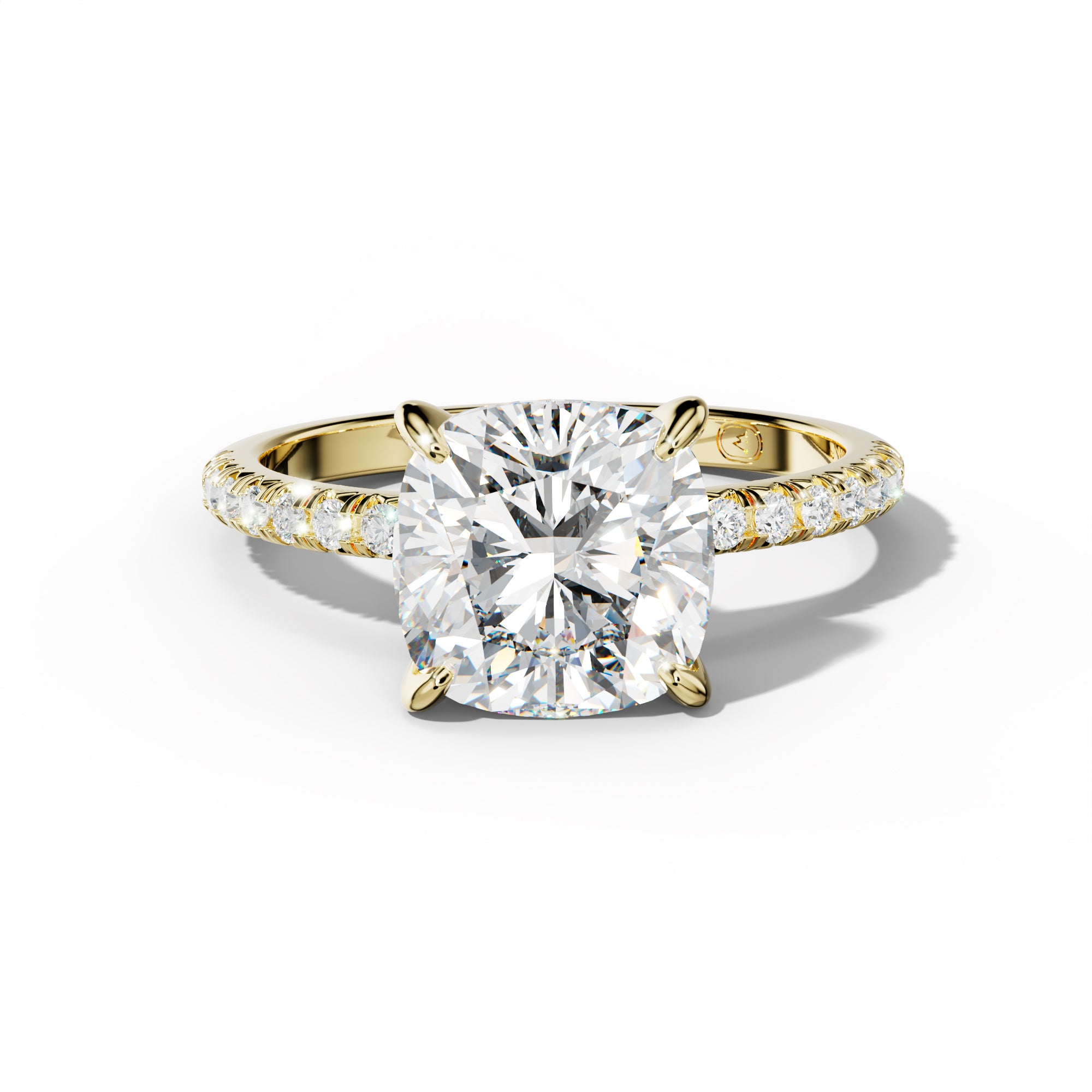 Audrey Cushion Cut Engagement Ring