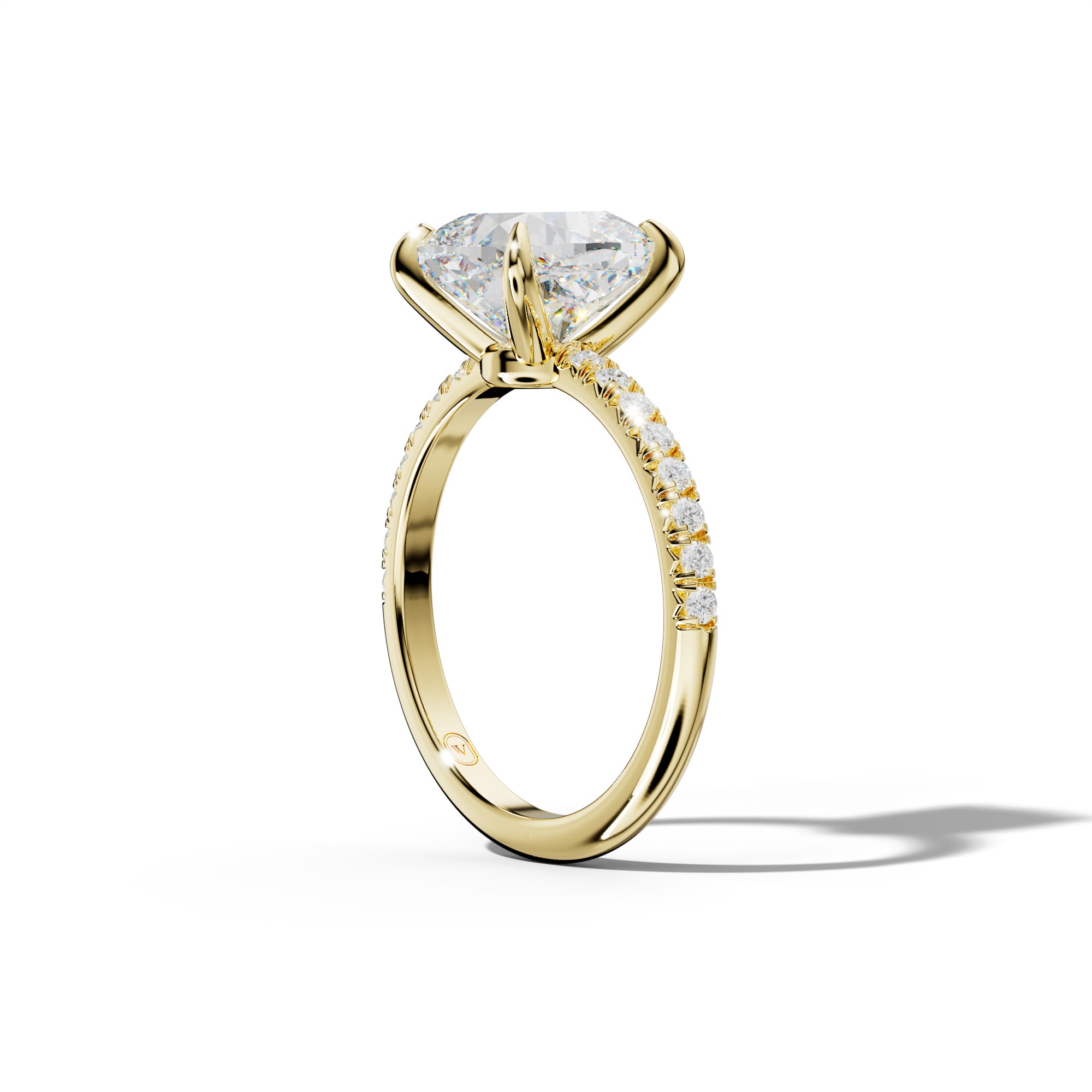 Audrey Cushion Cut Engagement Ring