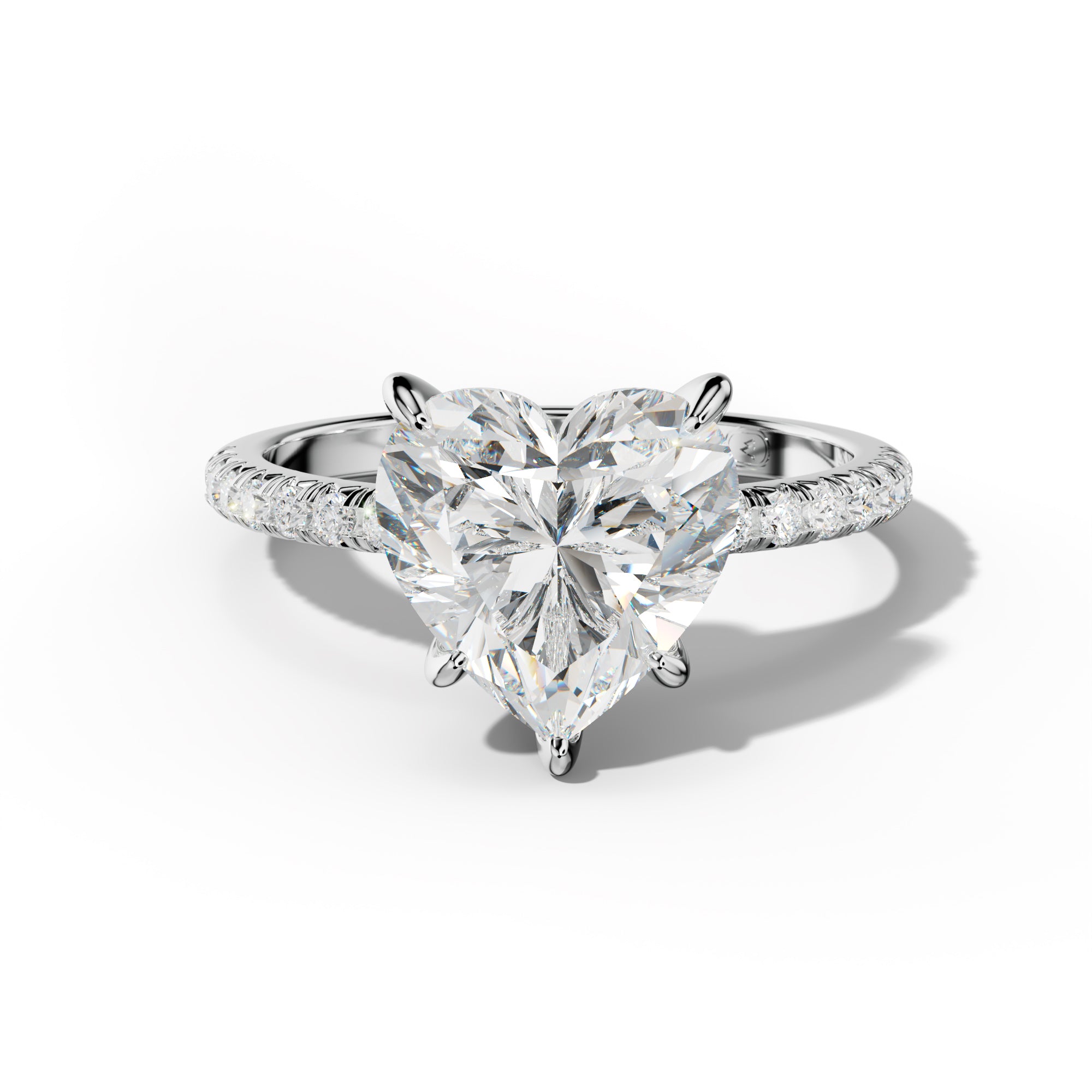Audrey Heart Cut Diamond Engagement Ring