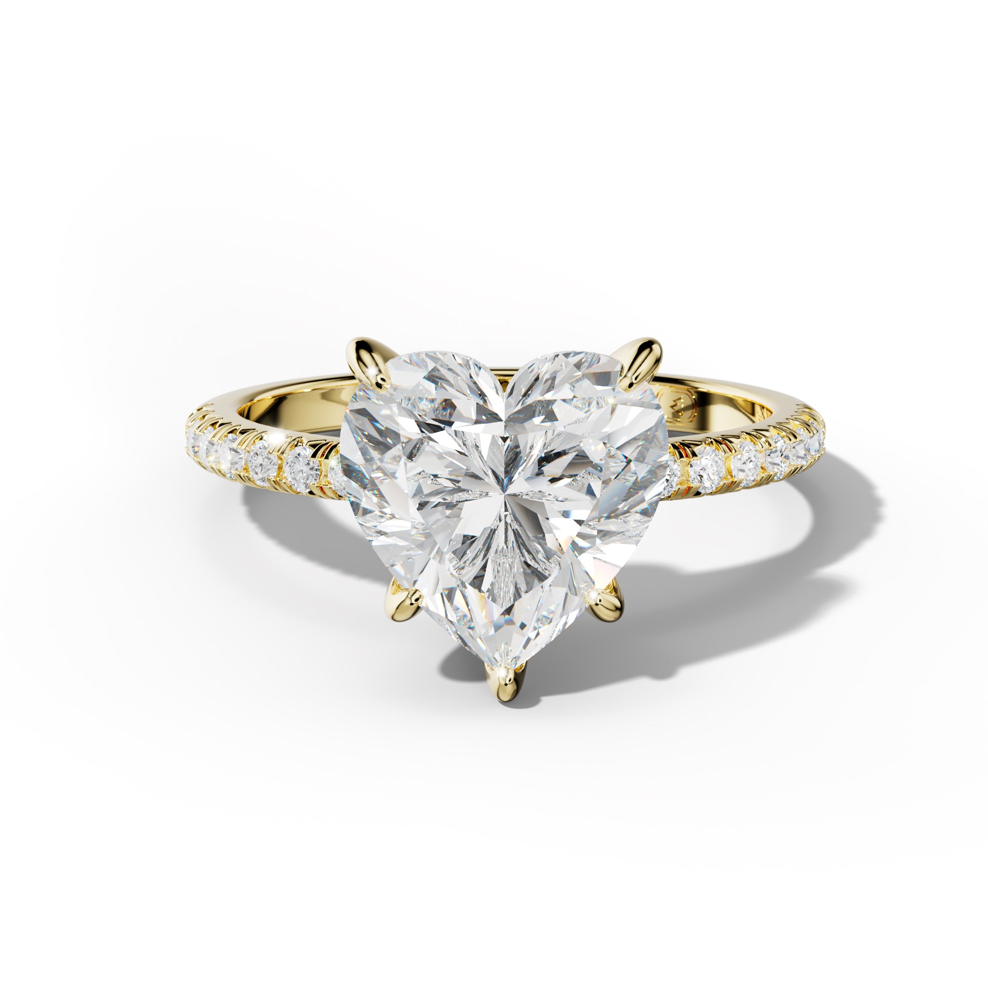 Audrey Heart Cut Diamond Engagement Ring