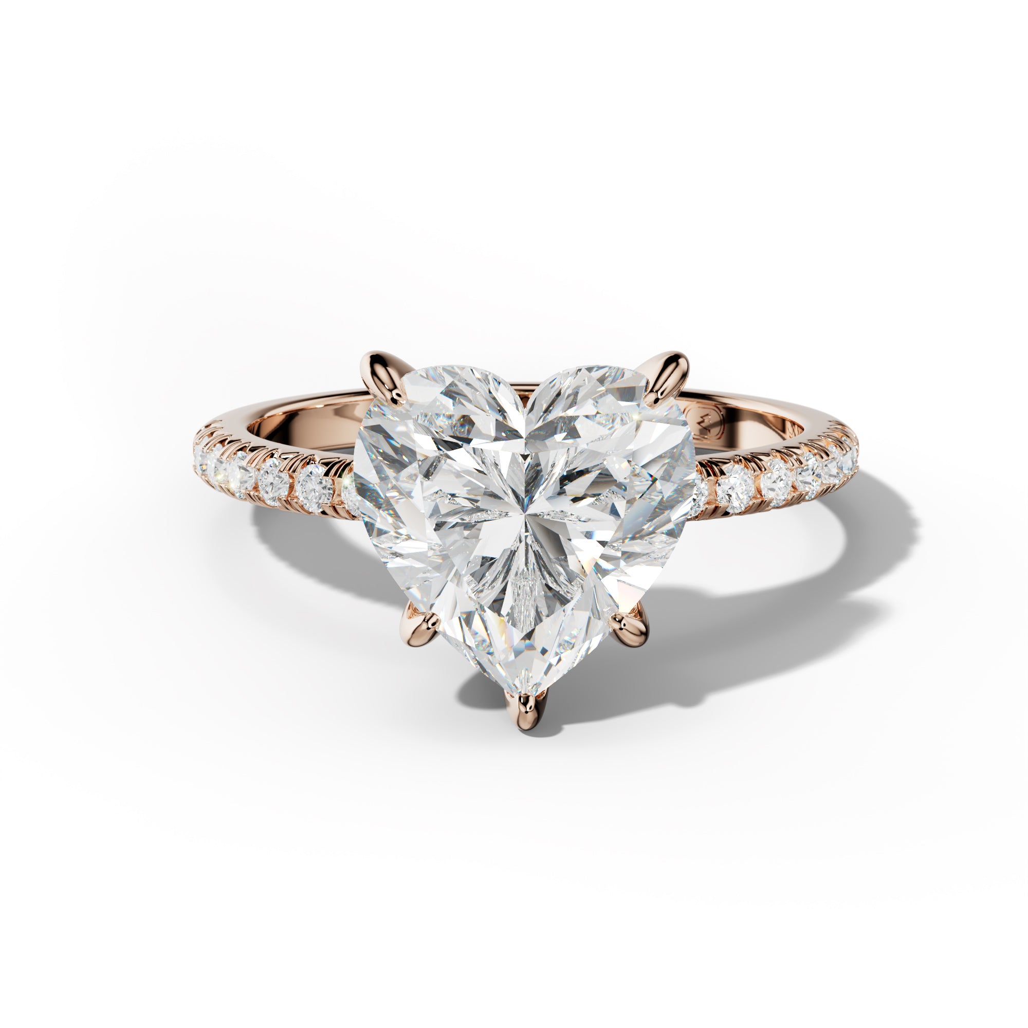 Audrey Heart Cut Diamond Engagement Ring