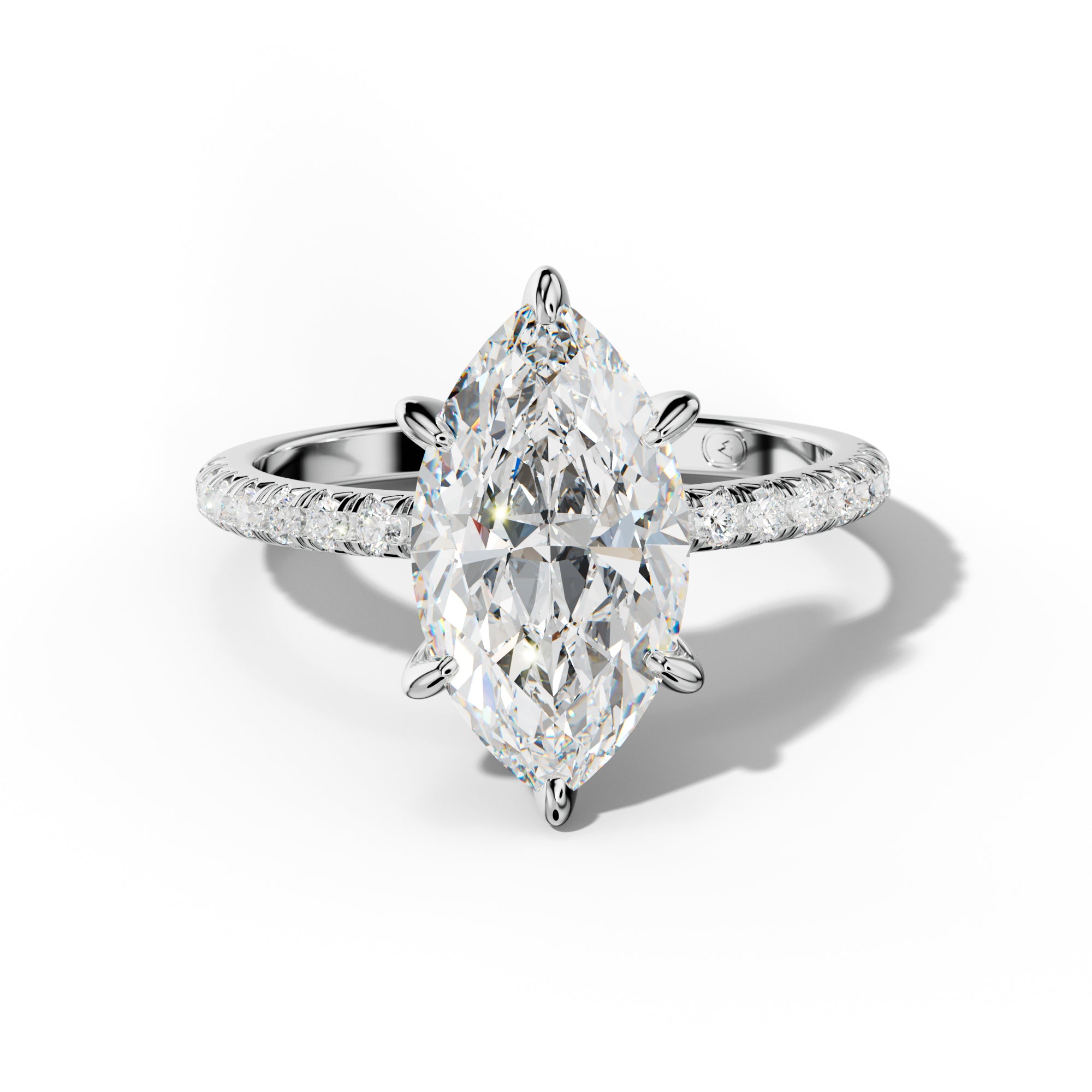 Audrey Marquise Cut Engagement Ring