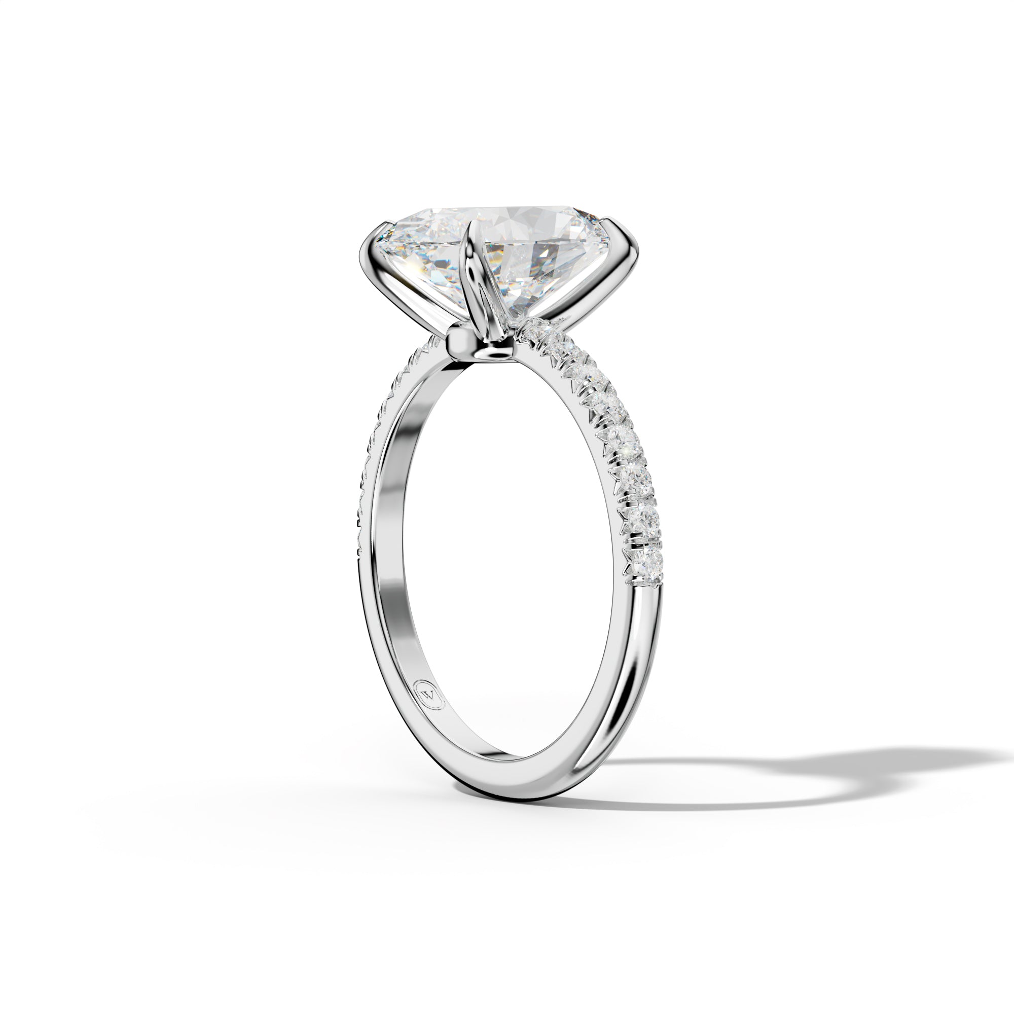 Audrey Oval Diamond Engagement Ring