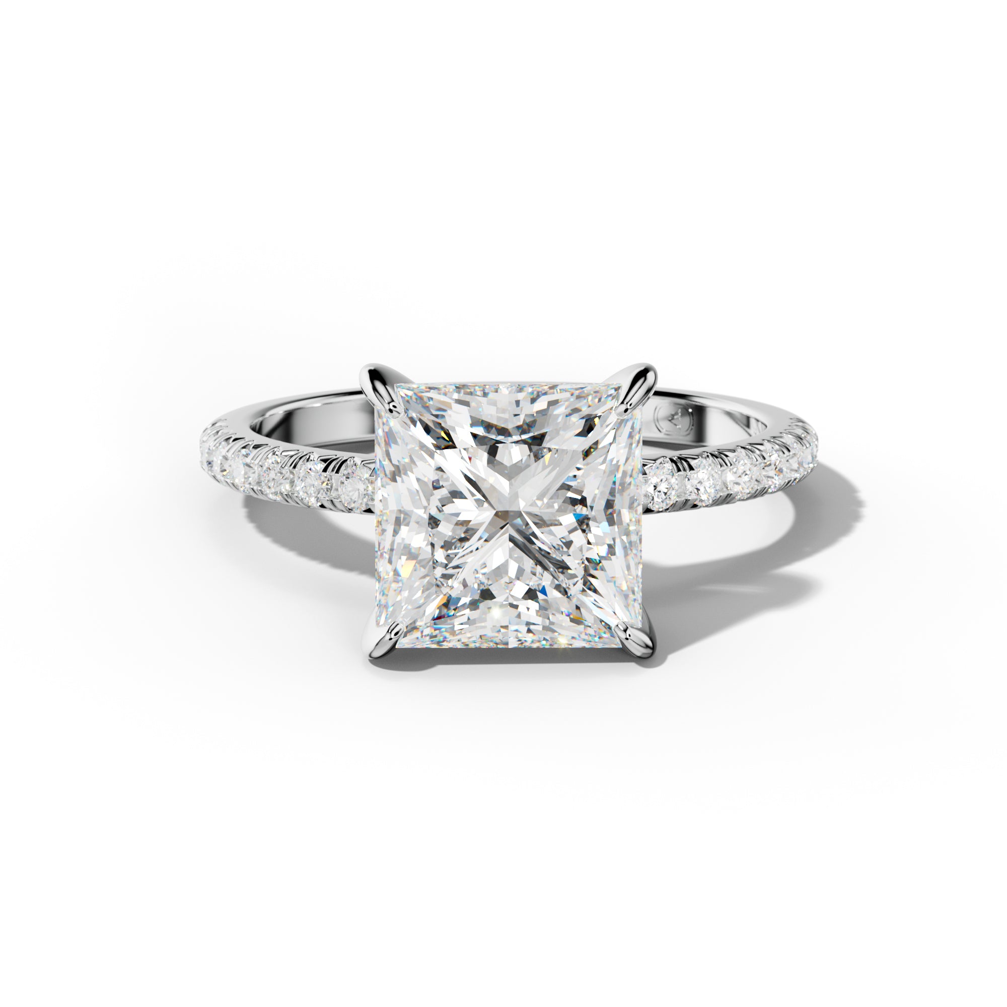 Audrey Princess Cut Engagement Ring