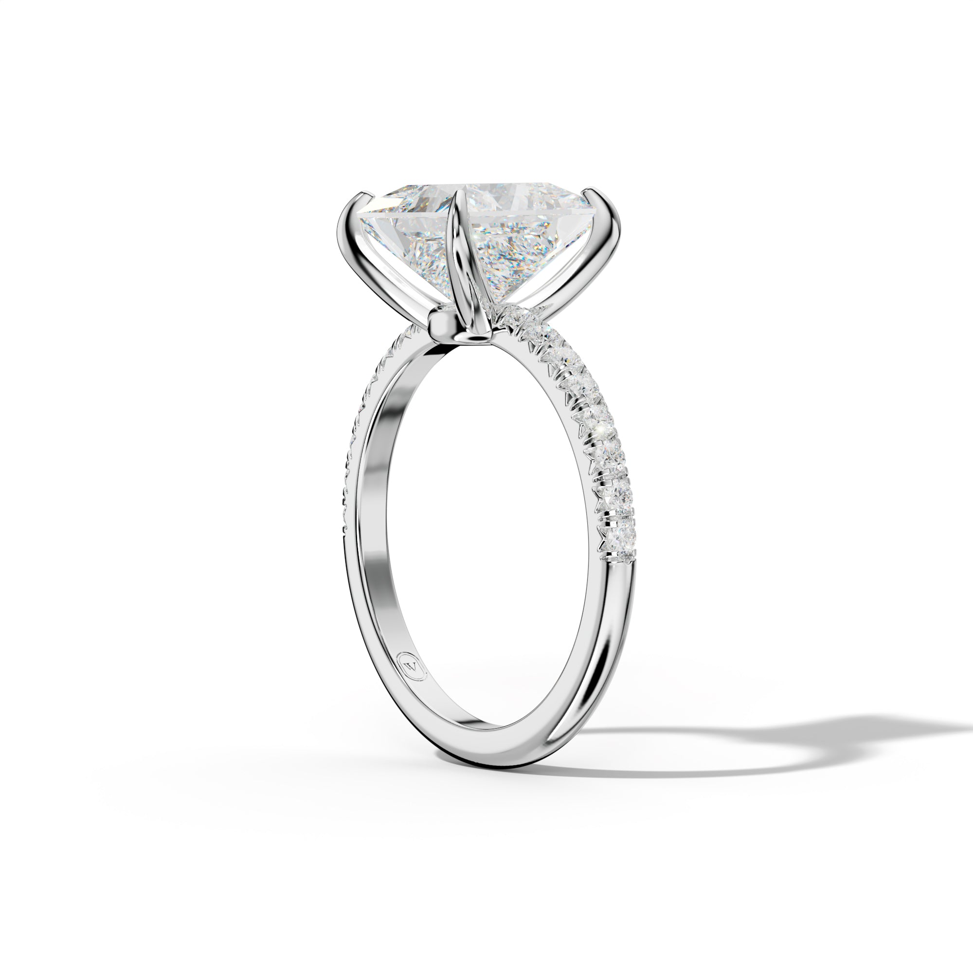 Audrey Princess Cut Engagement Ring