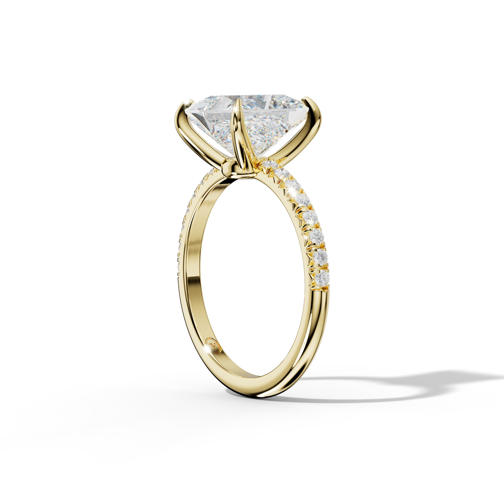 Audrey Princess Cut Engagement Ring