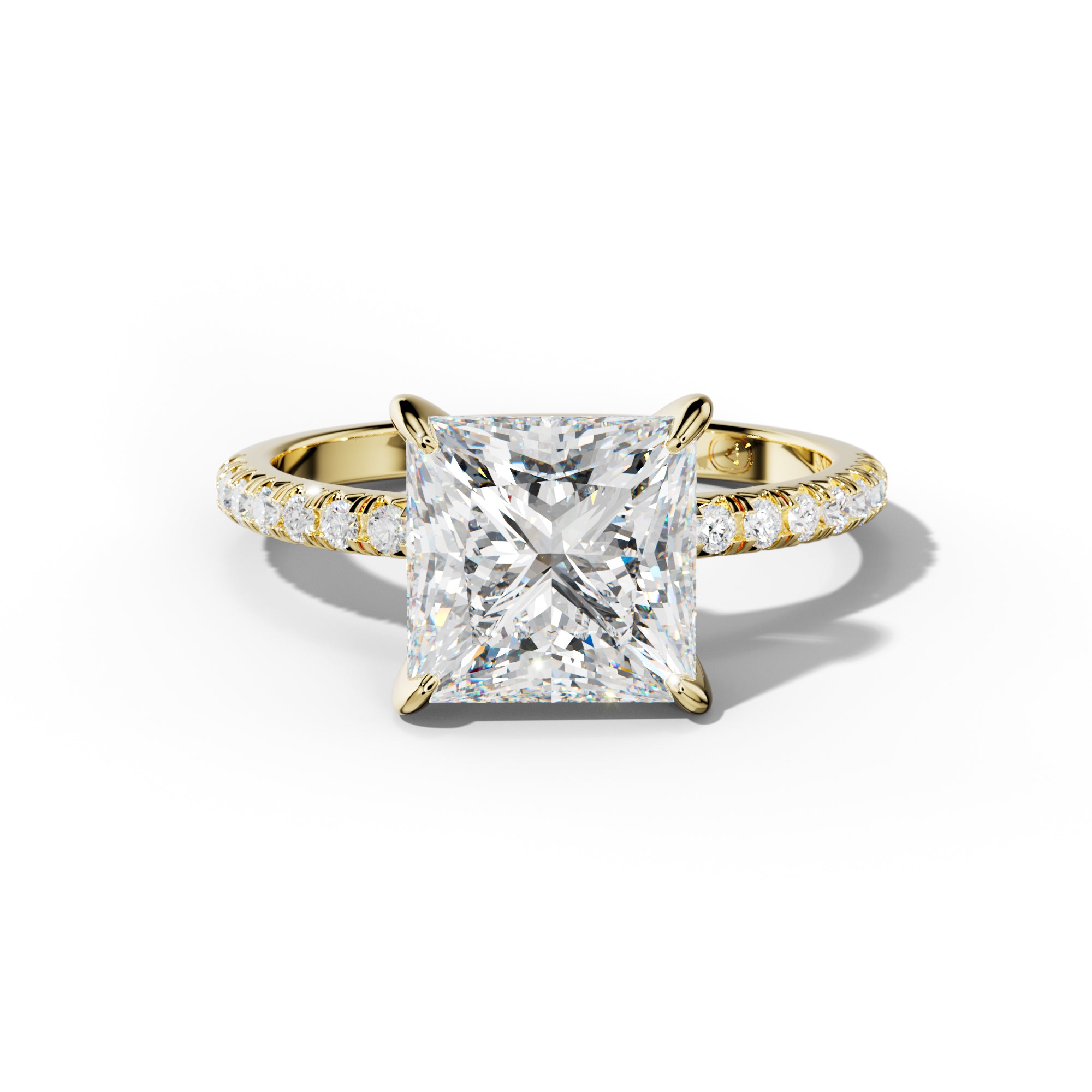 Audrey Princess Cut Engagement Ring