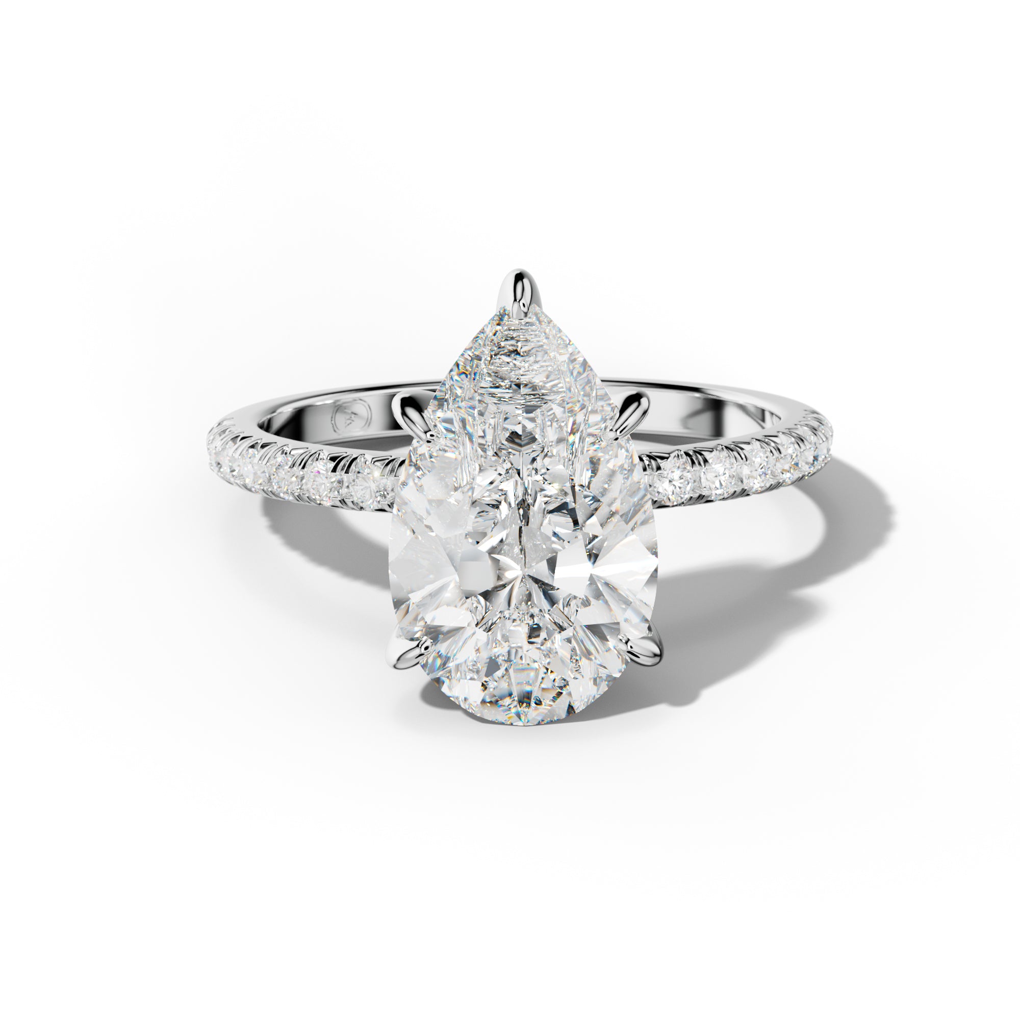 Audrey Pear Shape Engagement Ring