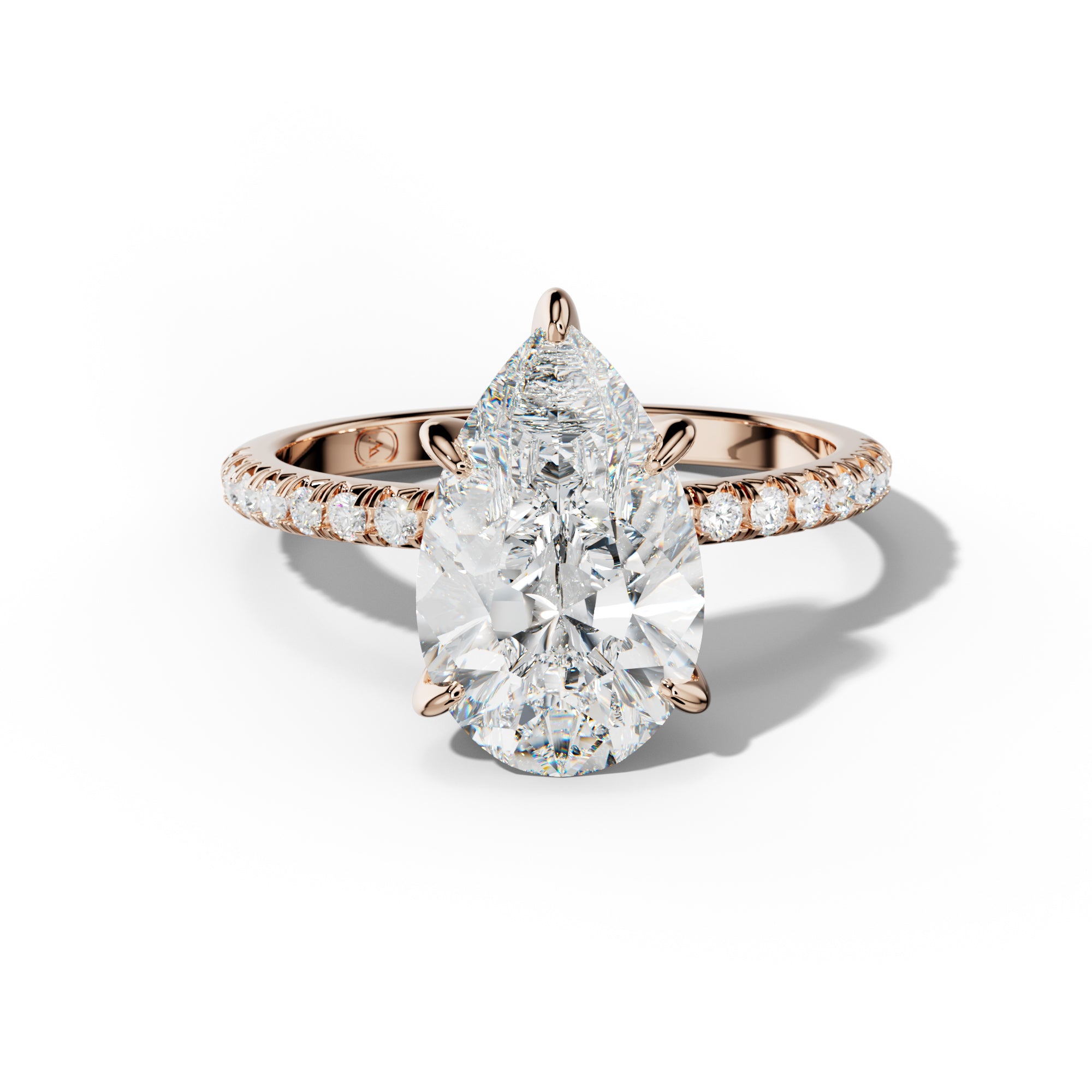 Audrey Pear Shape Engagement Ring