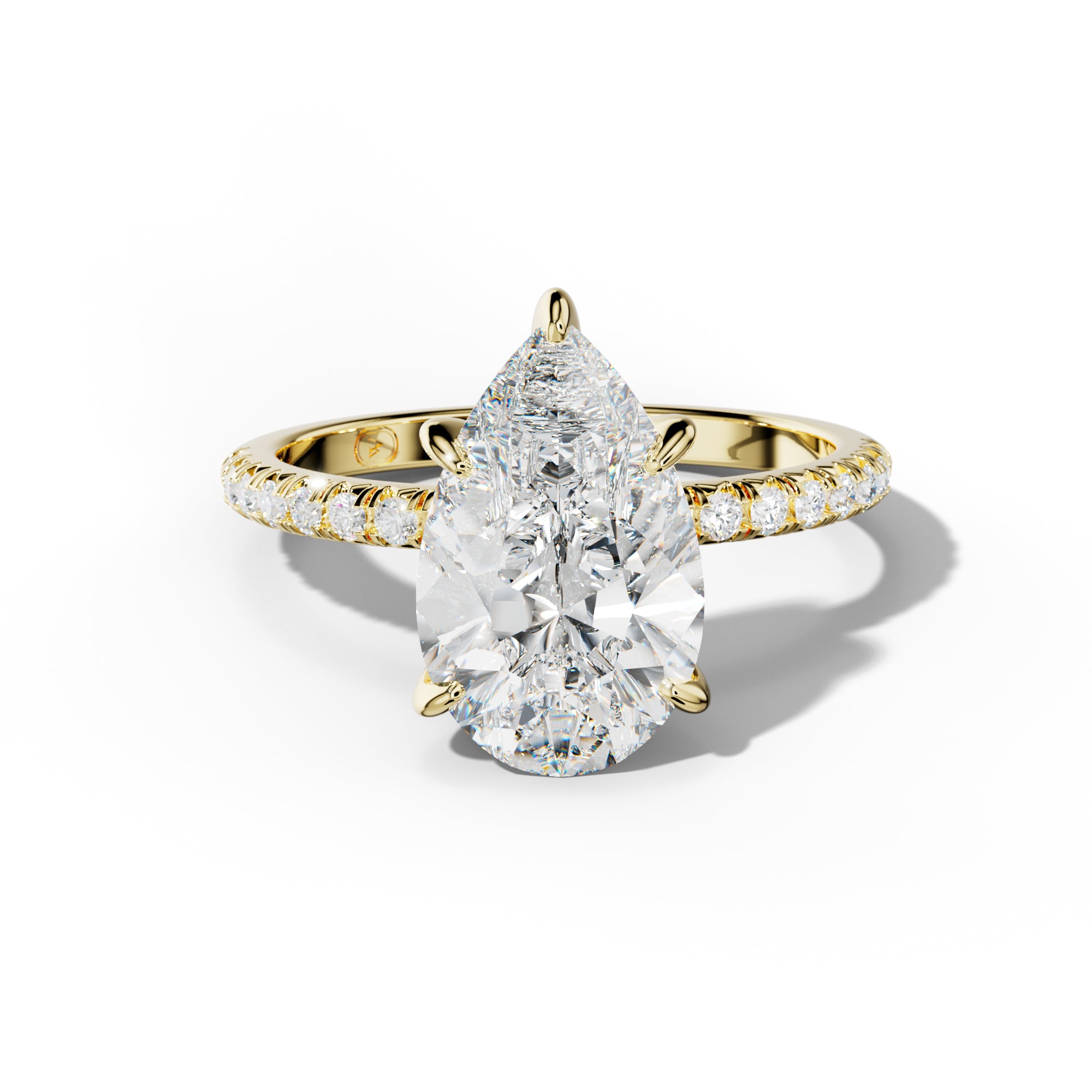Audrey Pear Shape Engagement Ring