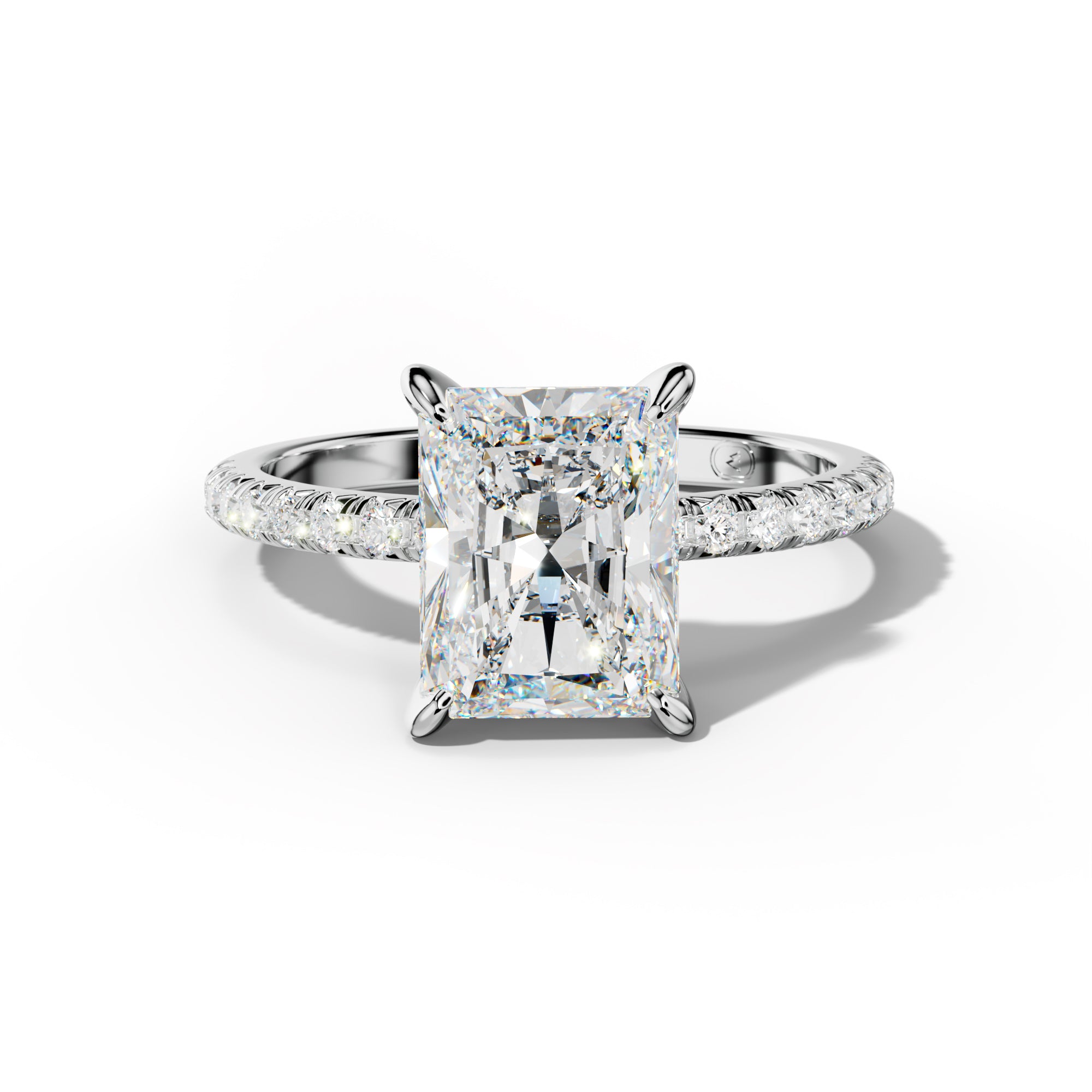 Audrey Radiant Cut Engagement Ring