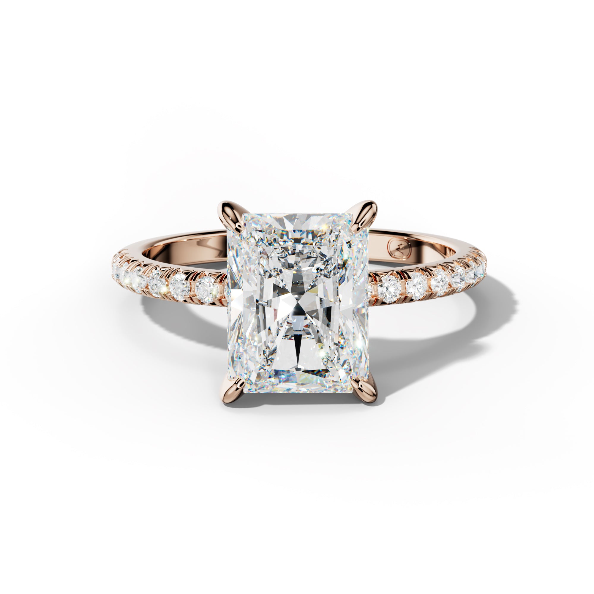 Audrey Radiant Cut Engagement Ring