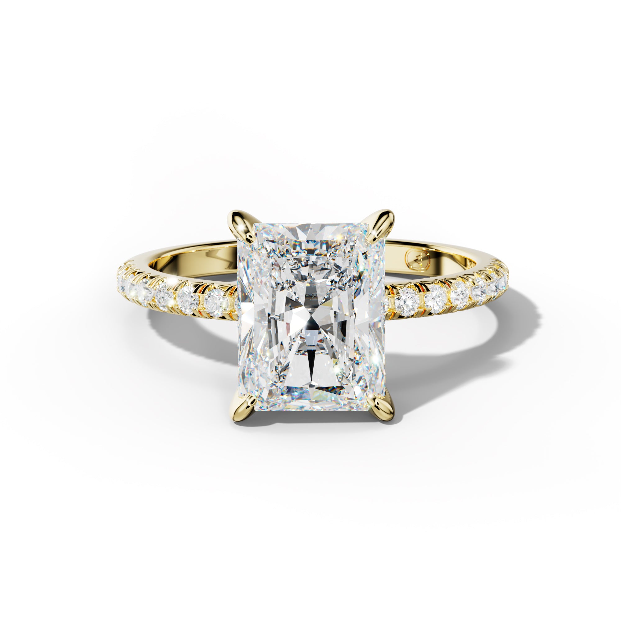 Audrey Radiant Cut Engagement Ring