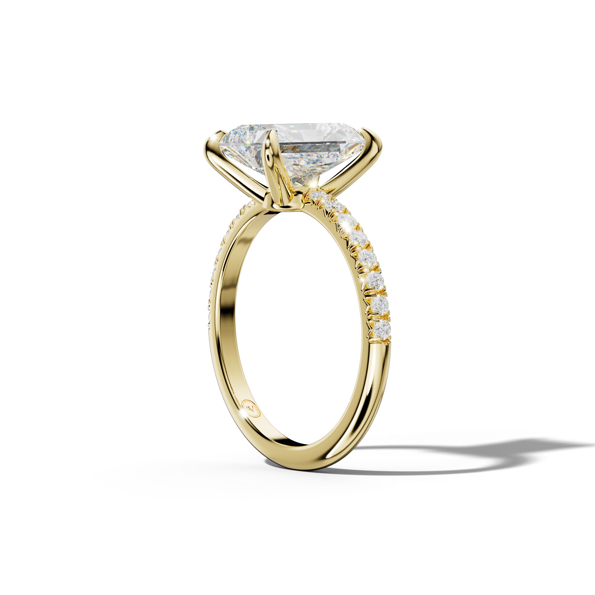 Audrey Radiant Cut Engagement Ring