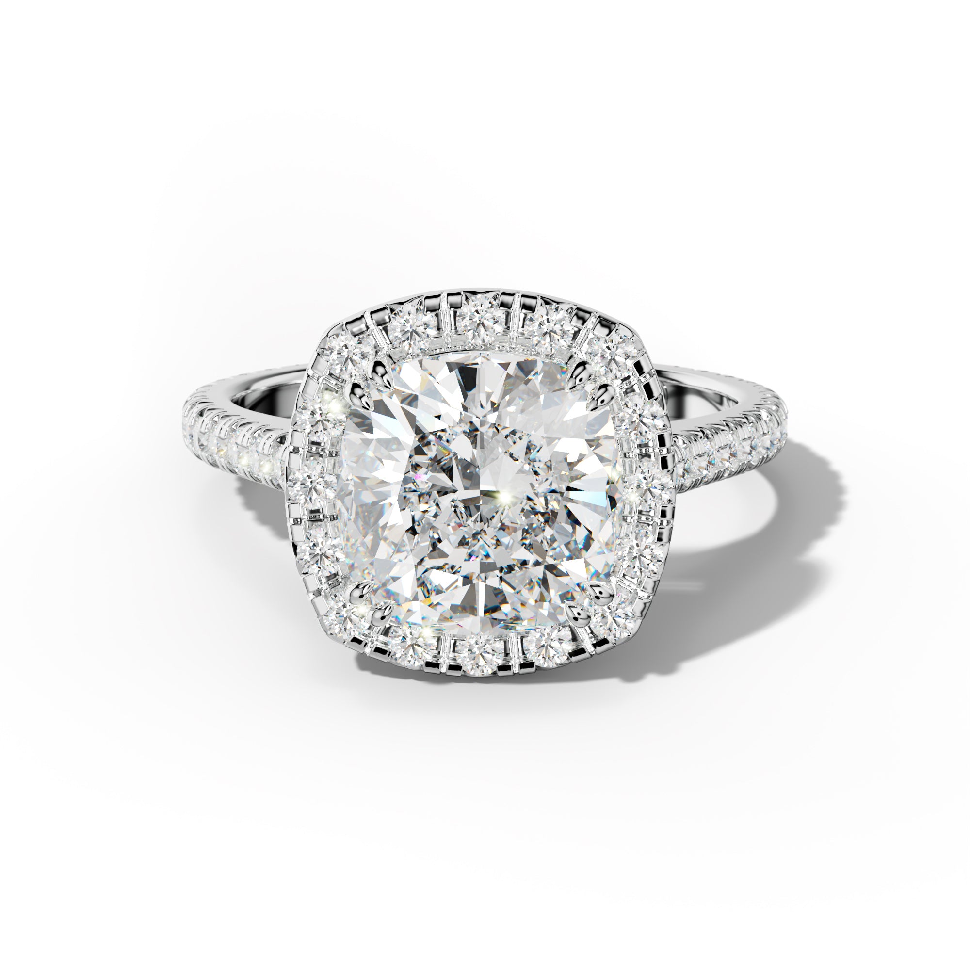 Madison Cushion Cut Engagement Ring