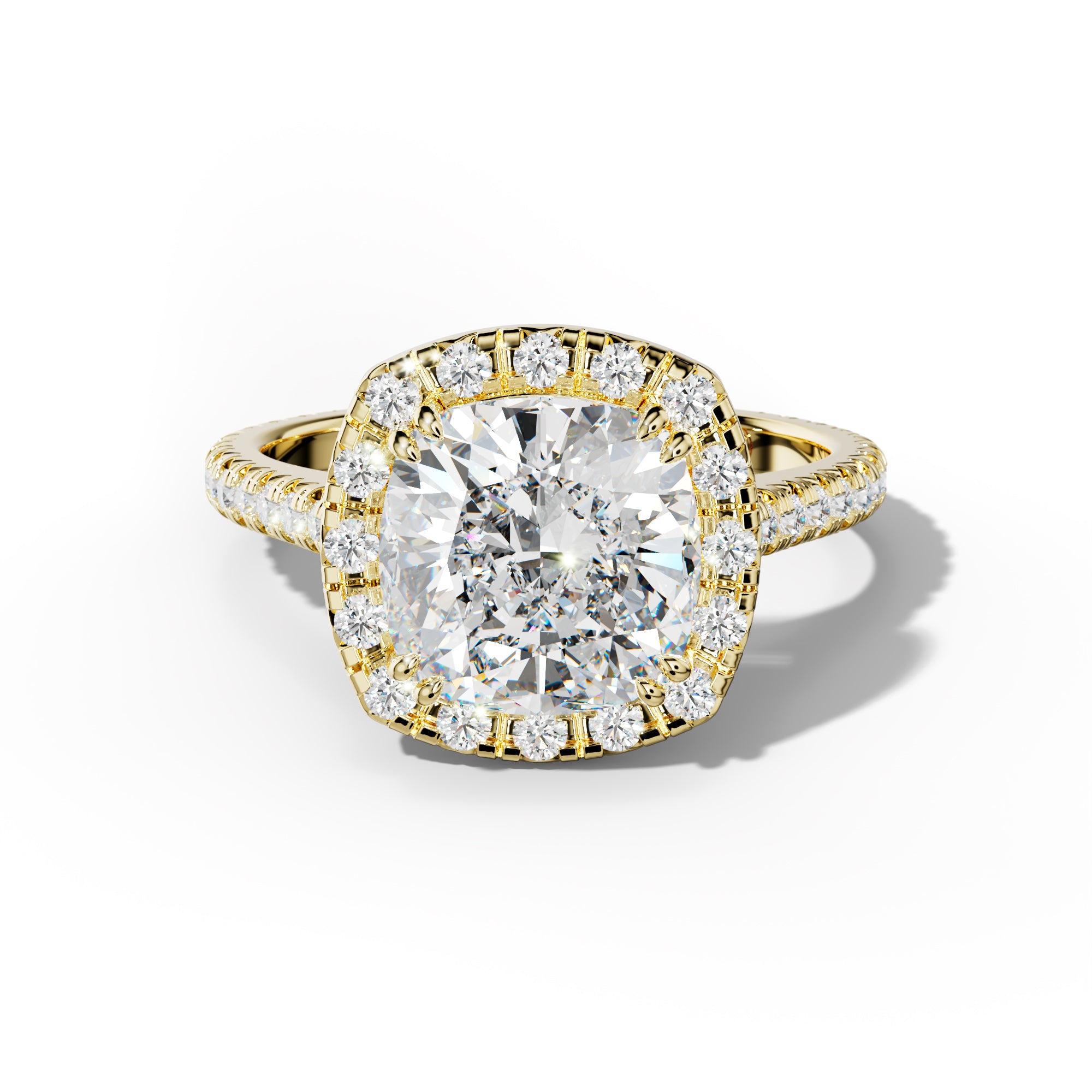 Madison Cushion Cut Engagement Ring