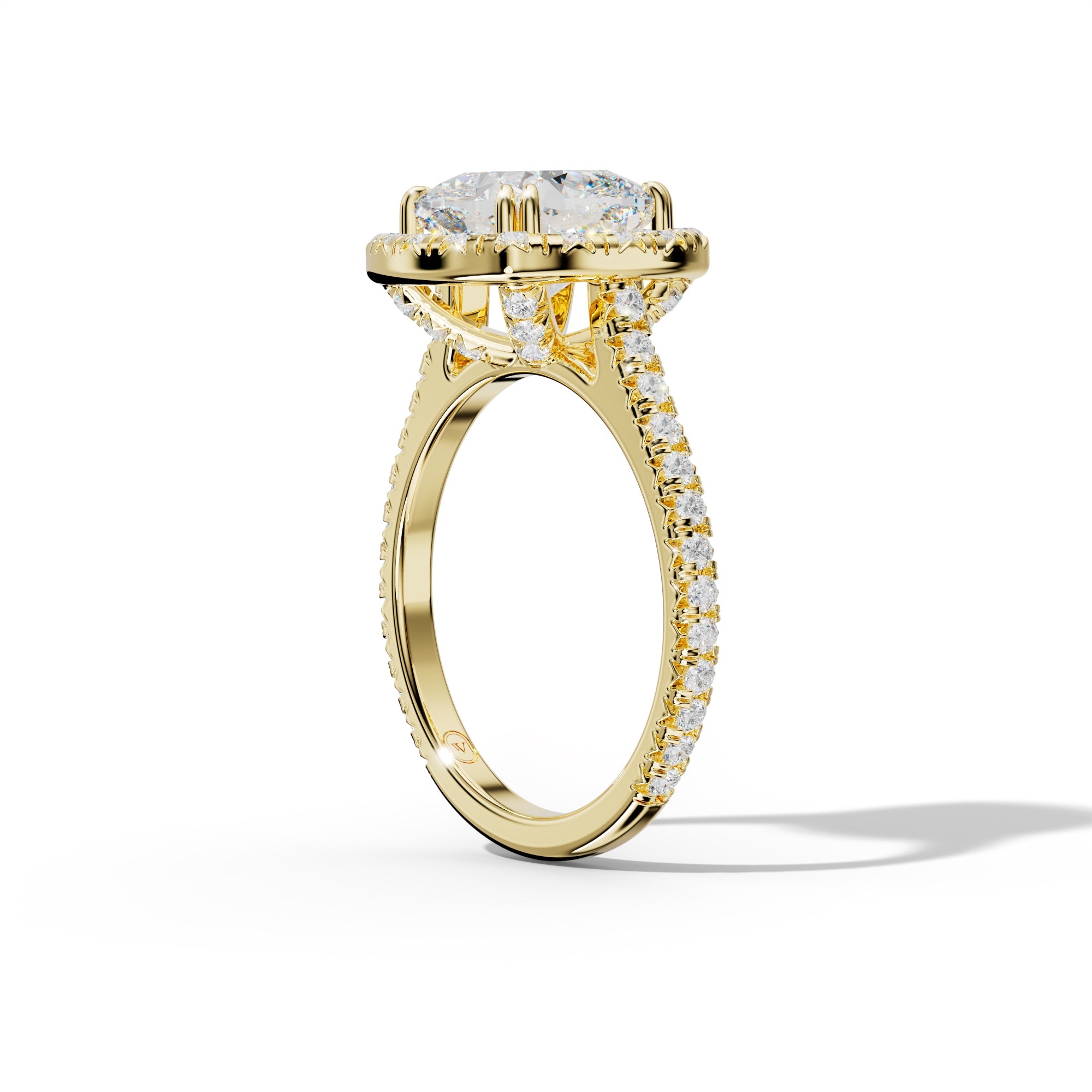 Madison Cushion Cut Engagement Ring