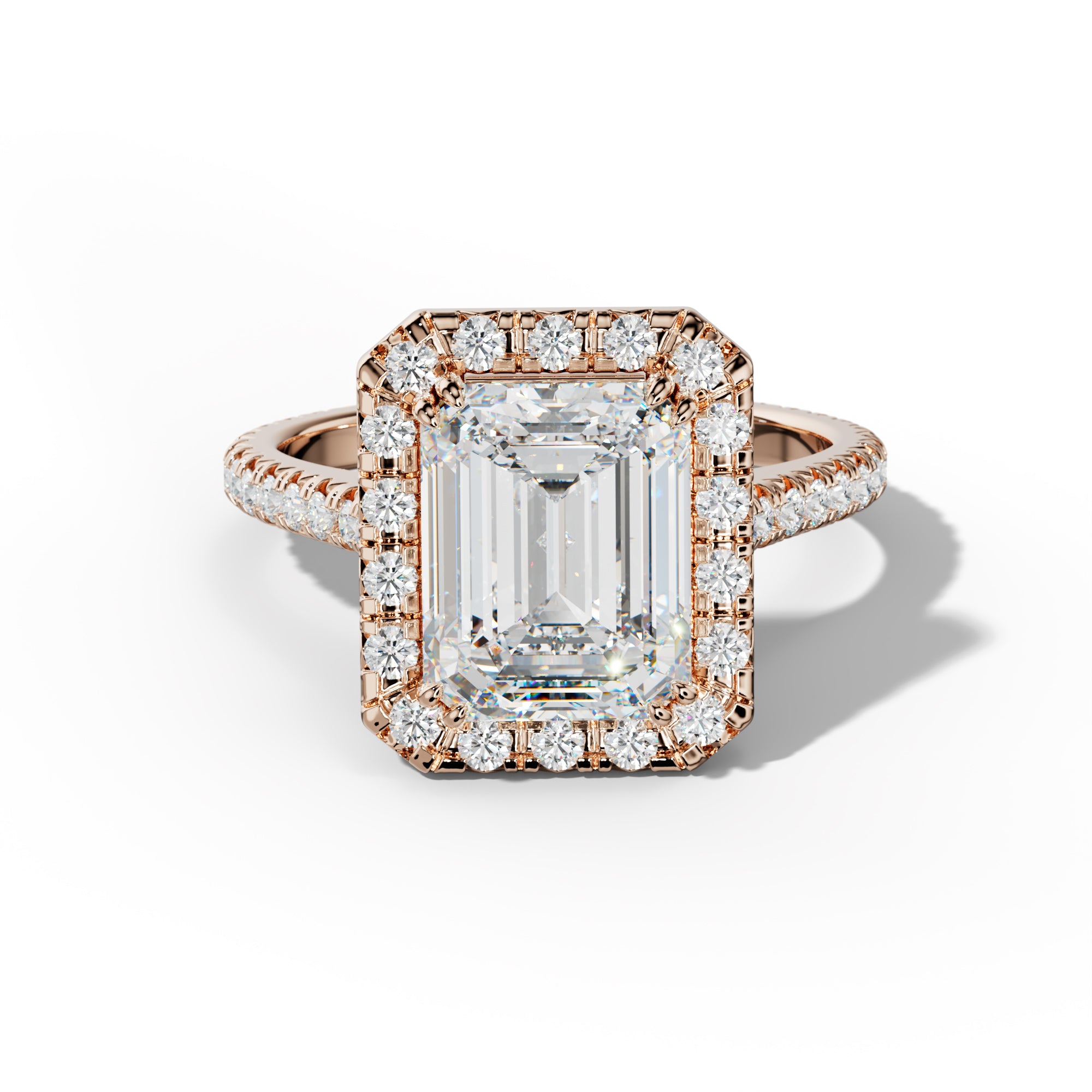 Madison Emerald Cut Engagement Ring