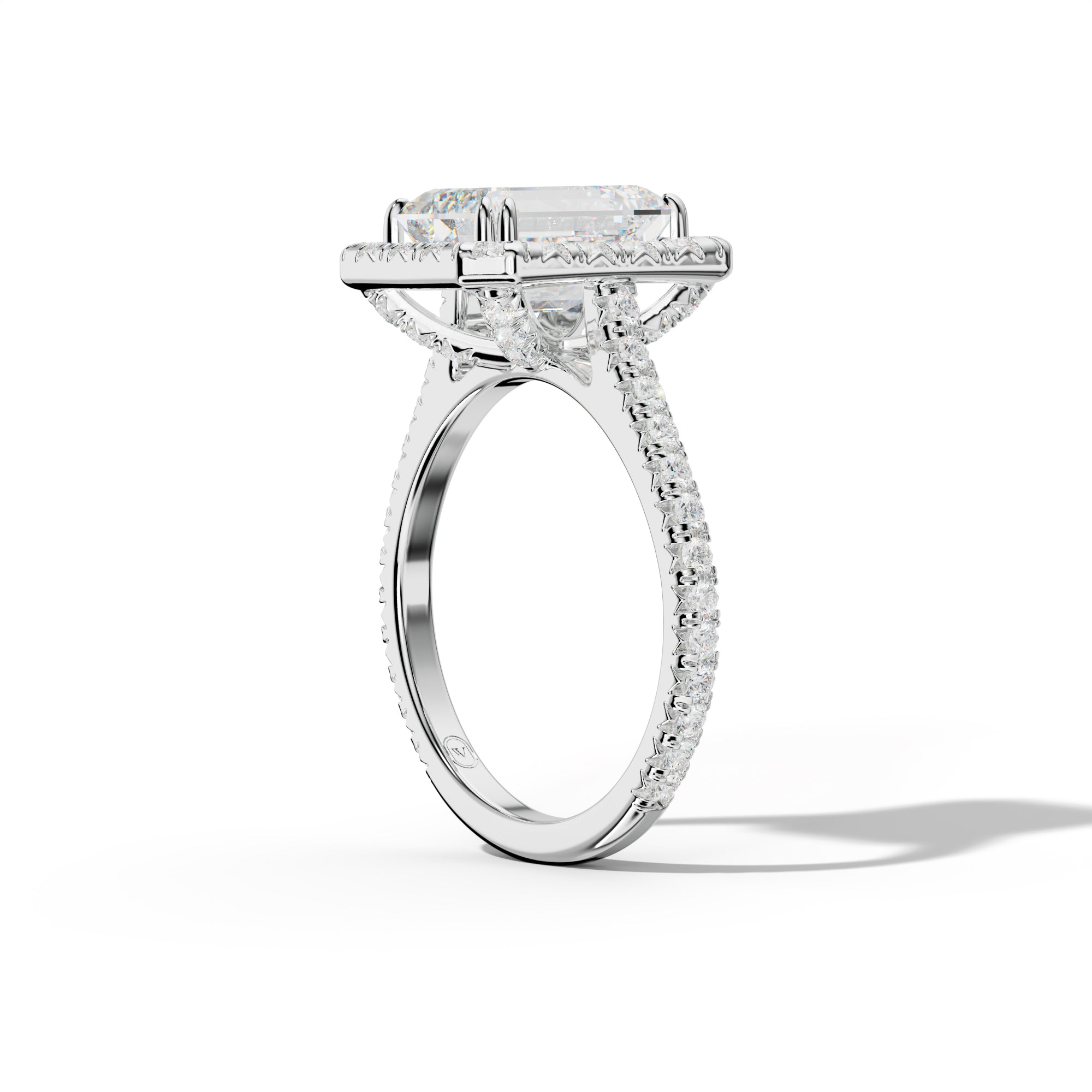 Madison Emerald Cut Engagement Ring