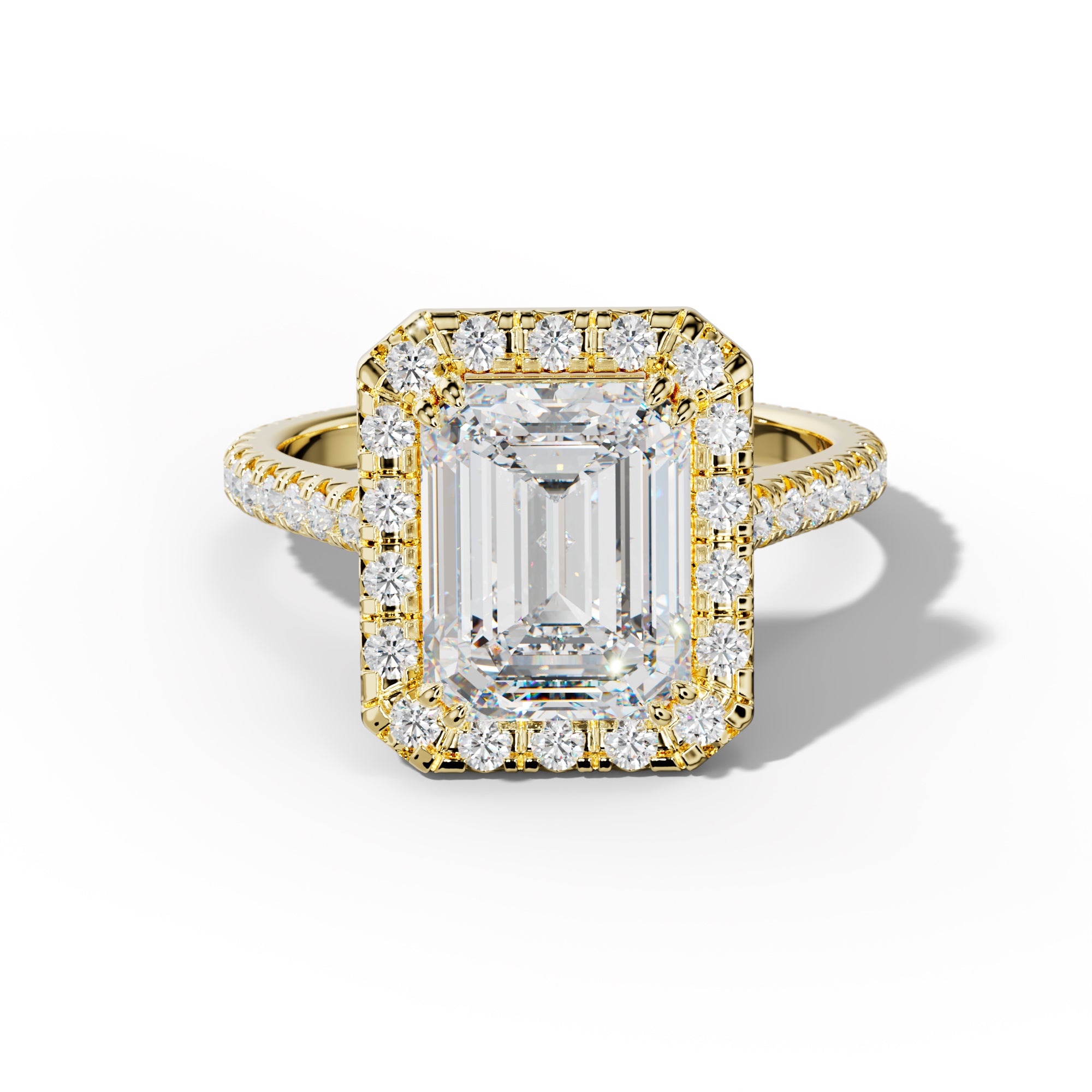 Madison Emerald Cut Engagement Ring