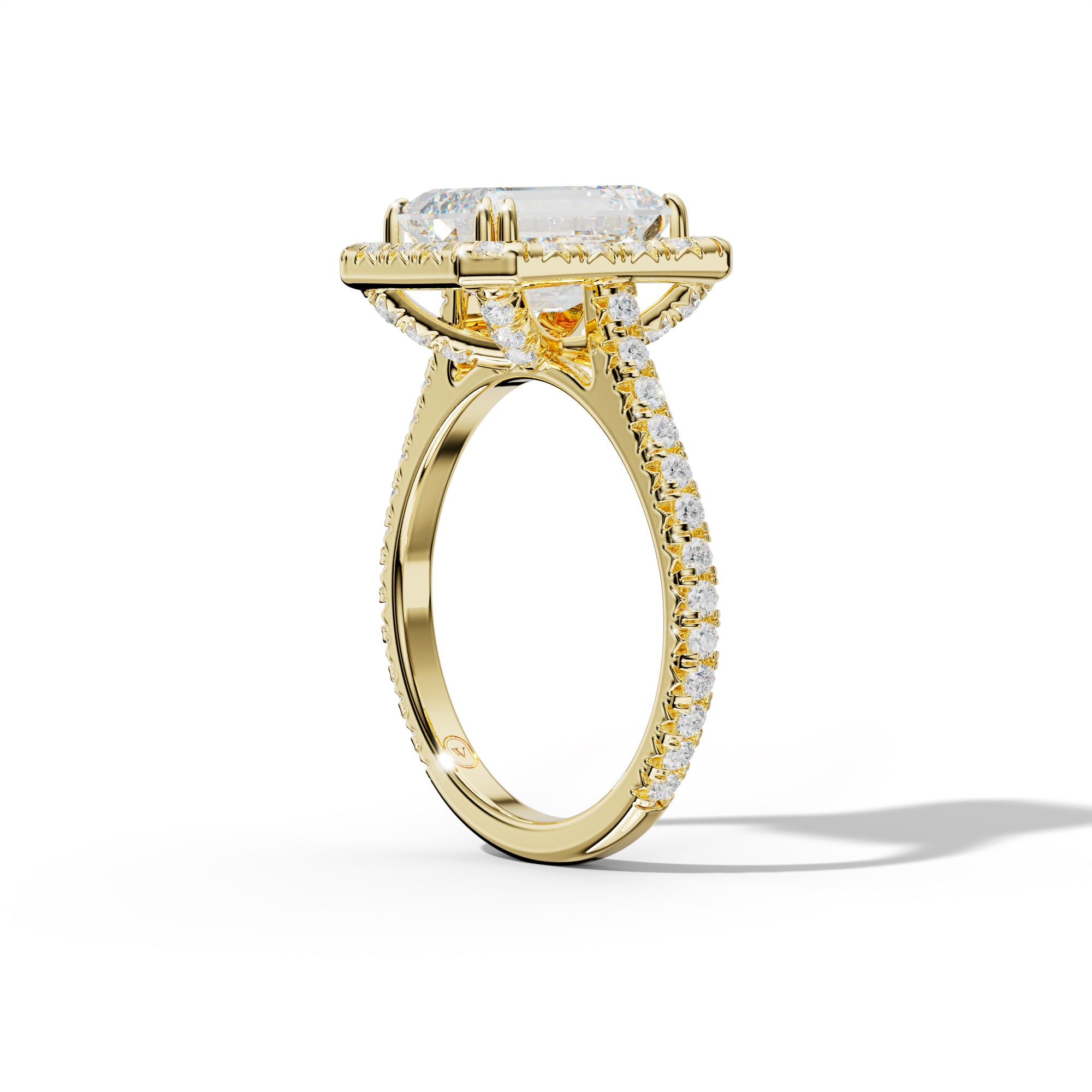 Madison Emerald Cut Engagement Ring