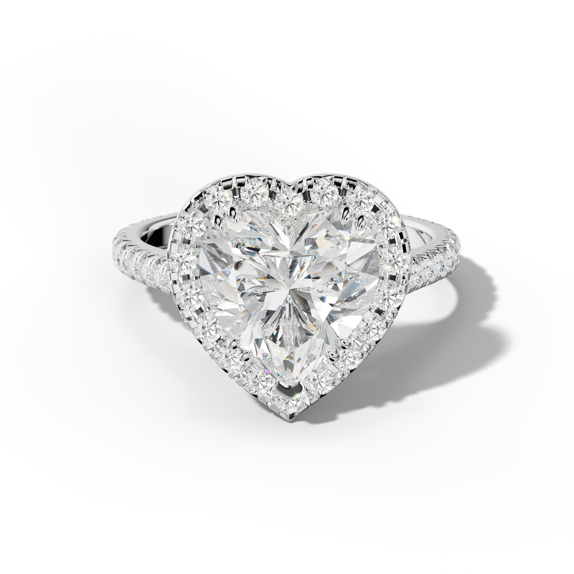 Madison Heart Cut Diamond Engagement Ring