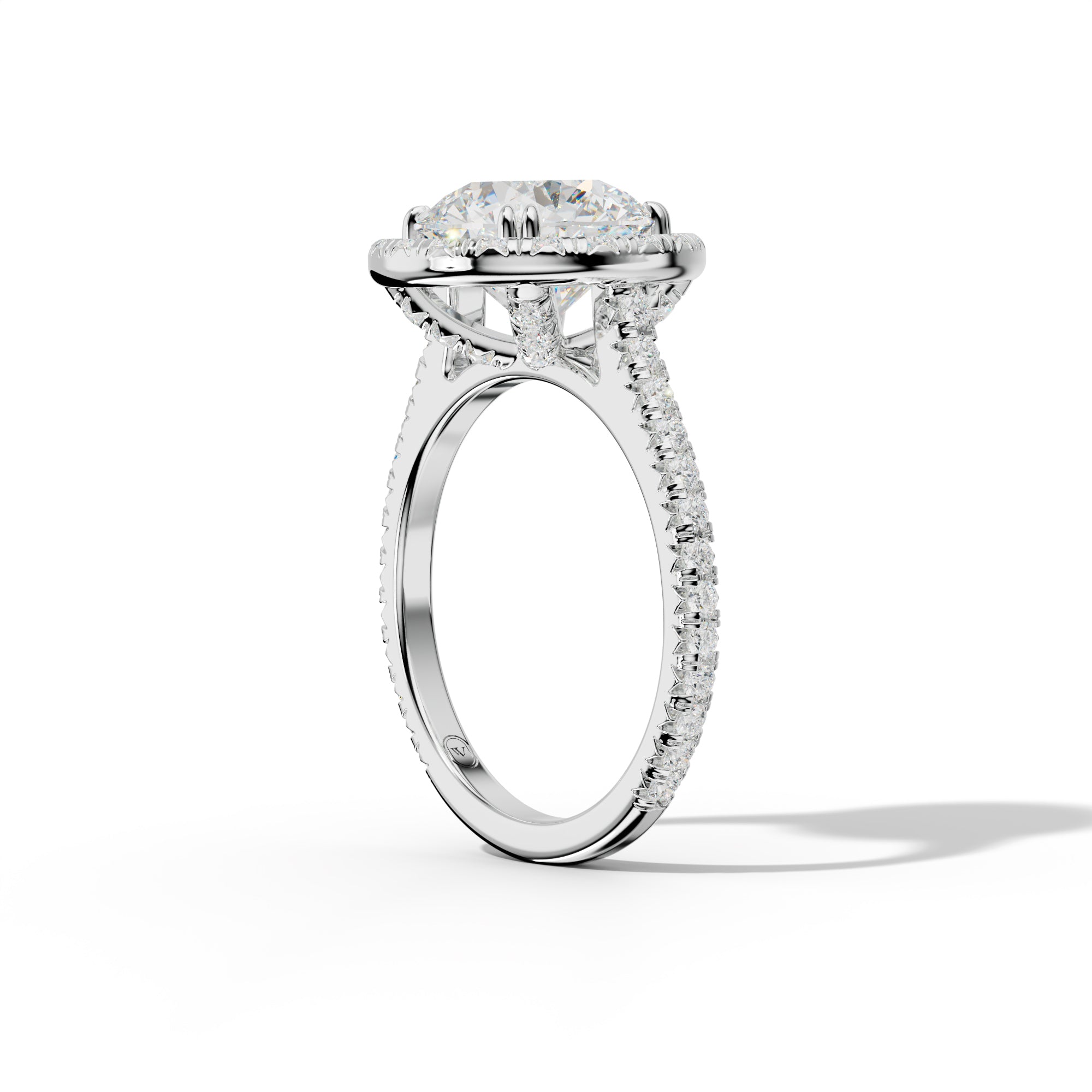 Madison Round Diamond Engagement Ring