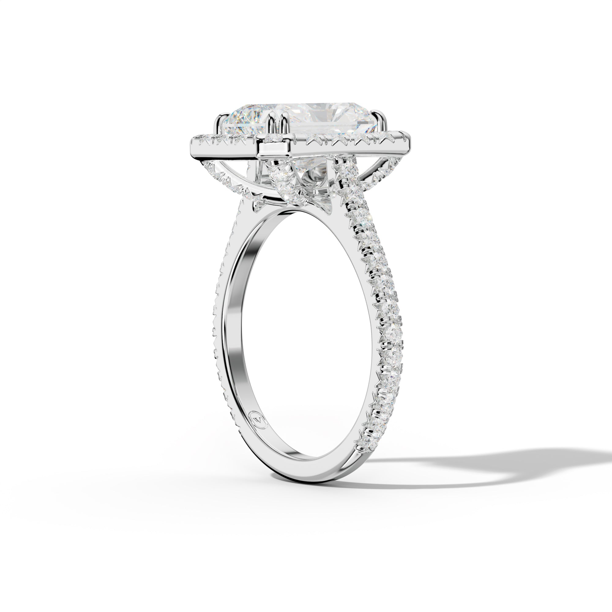 Madison Radiant Cut Diamond Engagement Ring