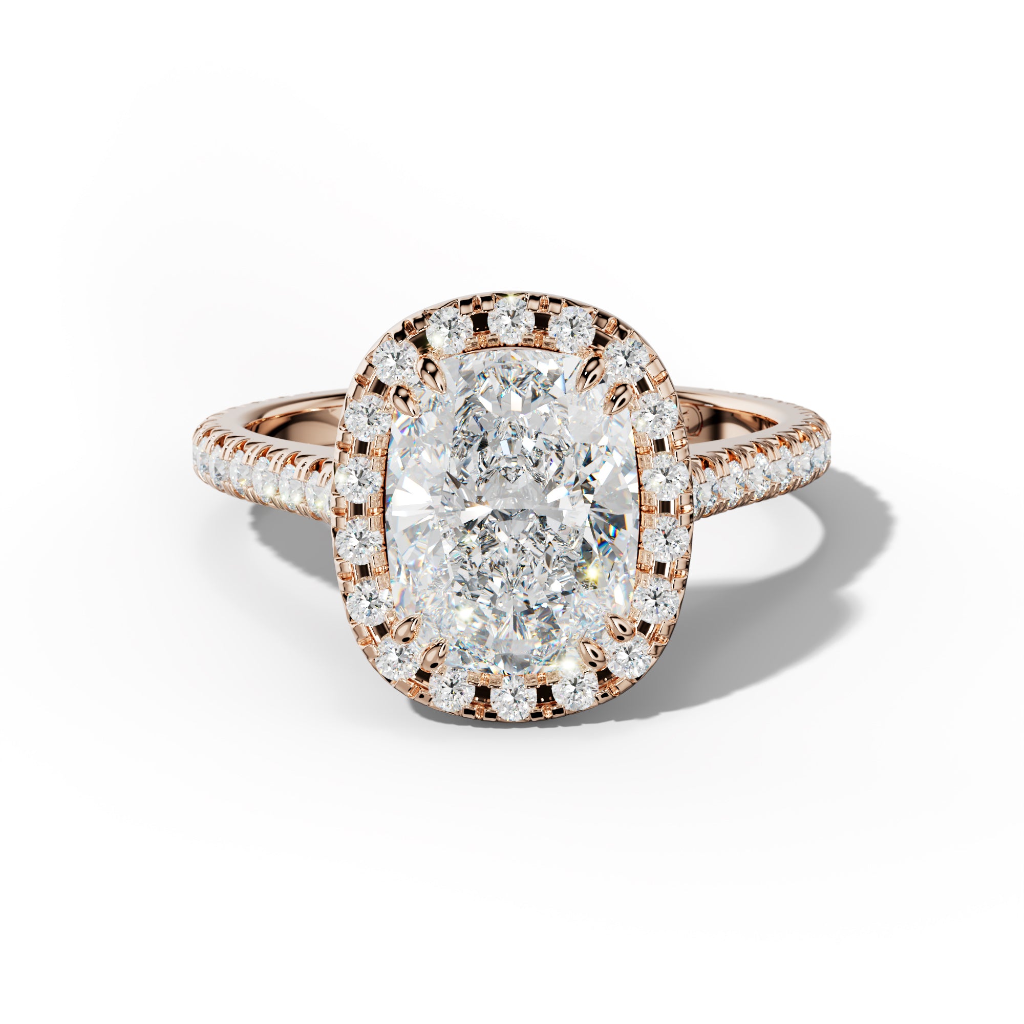 Madison Elongated Cushion Cut Engagement Ring