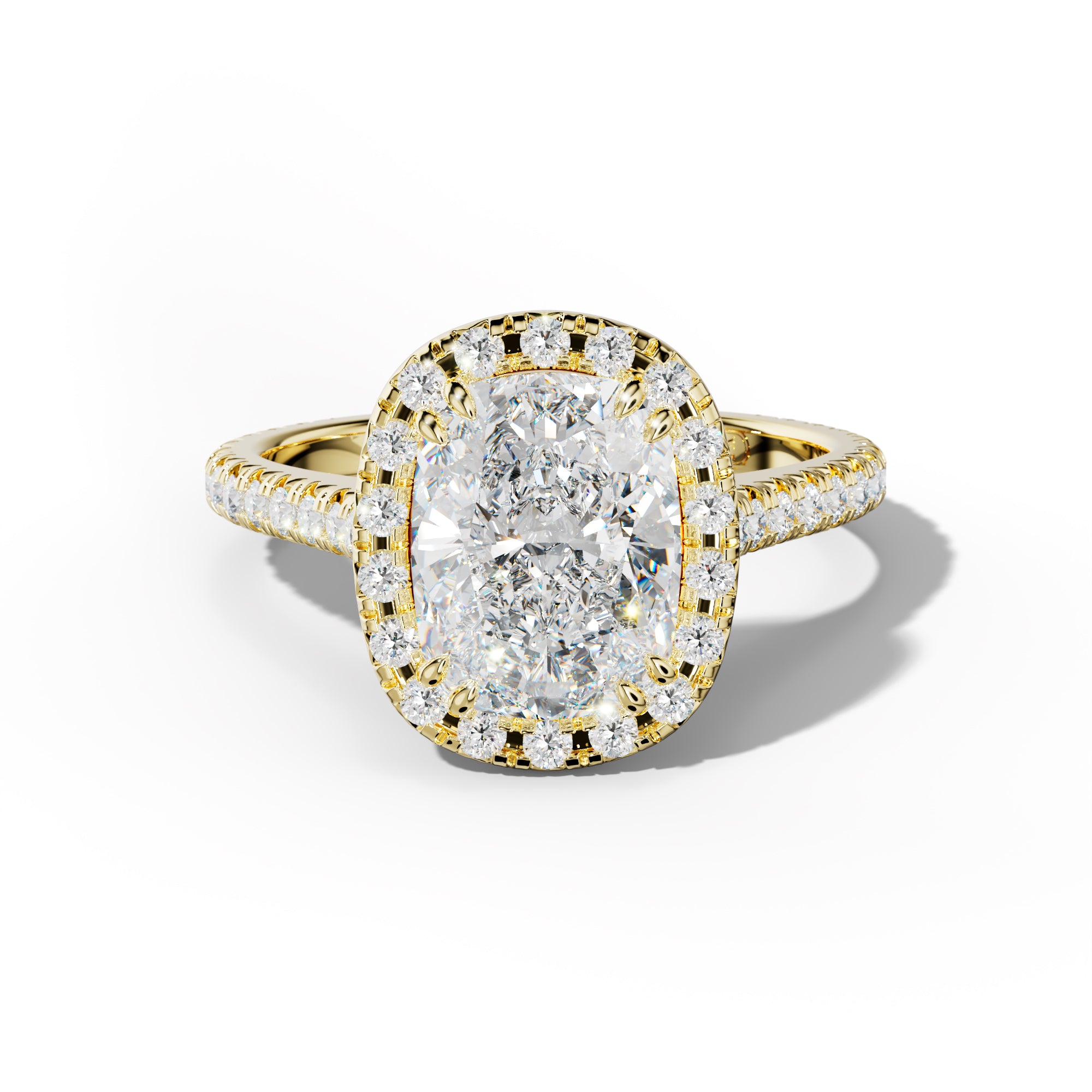 Madison Elongated Cushion Cut Engagement Ring