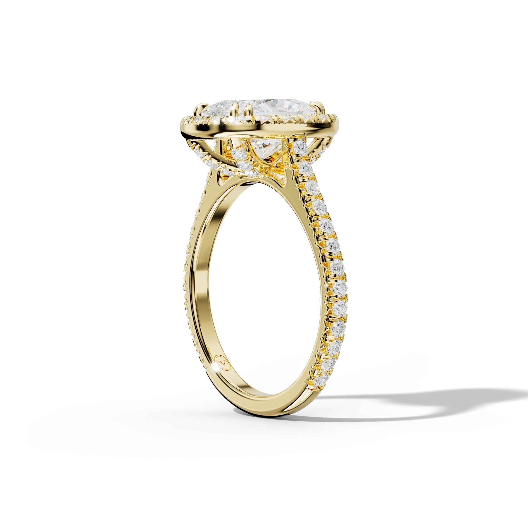 Madison Elongated Cushion Cut Engagement Ring