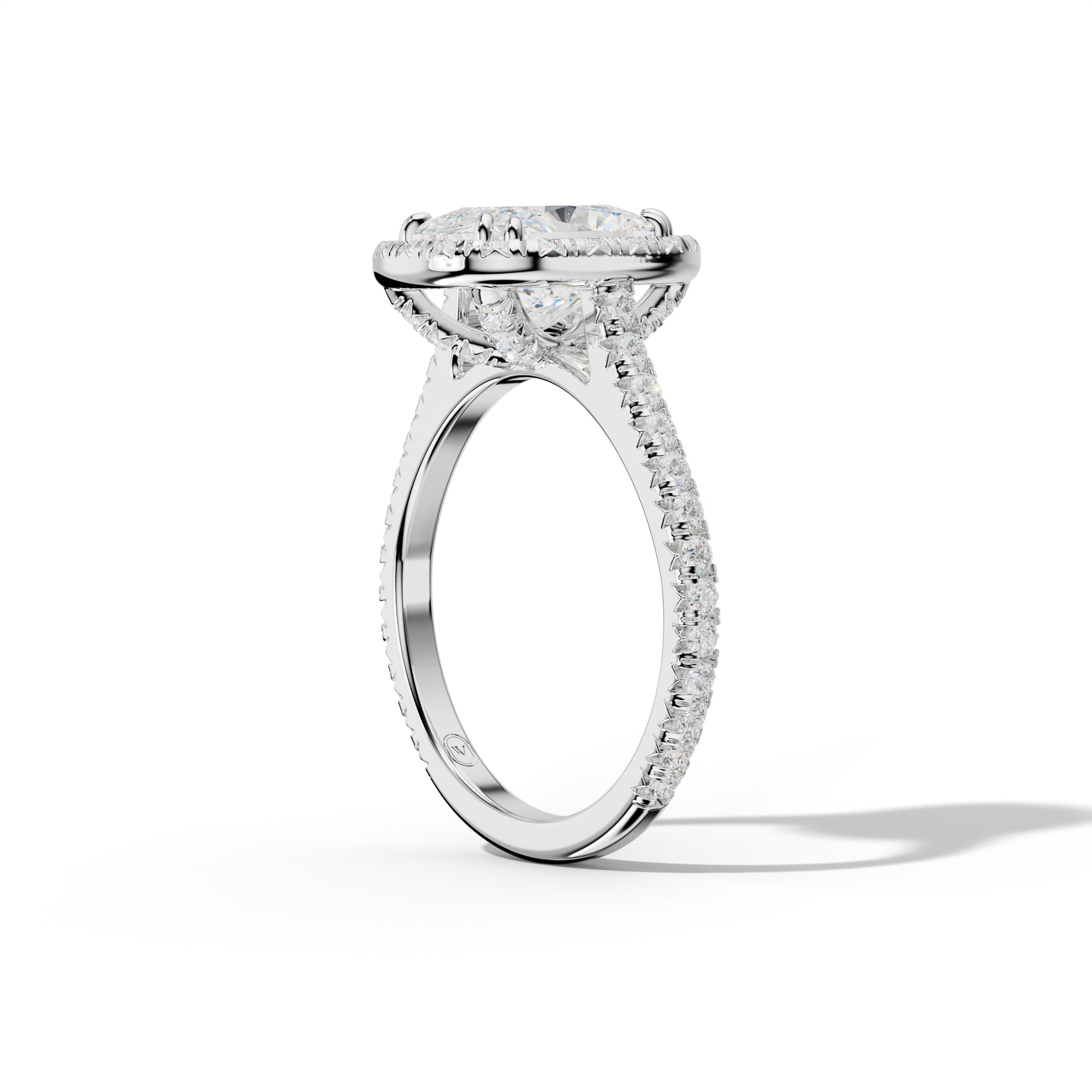 Madison Elongated Cushion Cut Engagement Ring