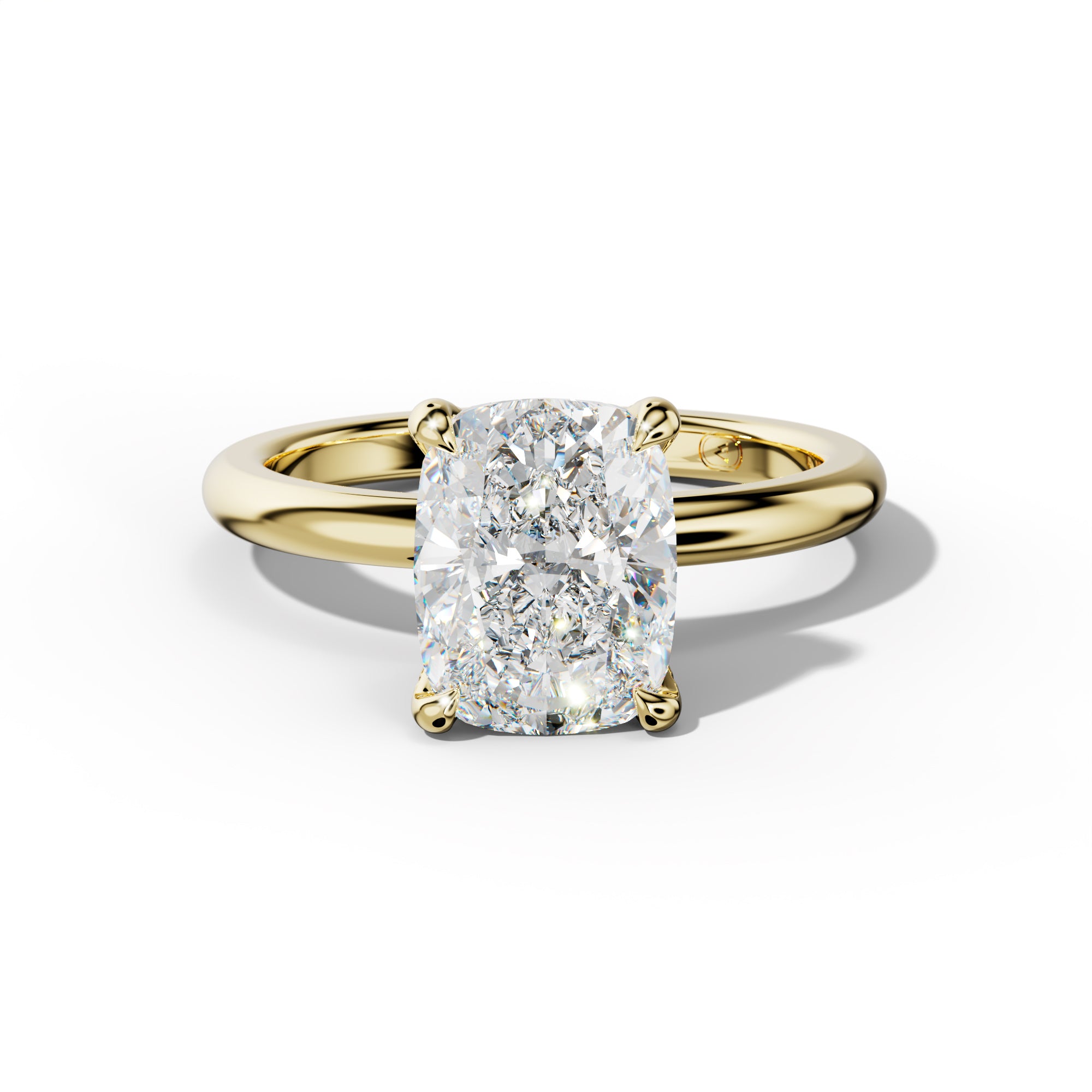 Anna Elongated Cushion Cut Engagement Ring