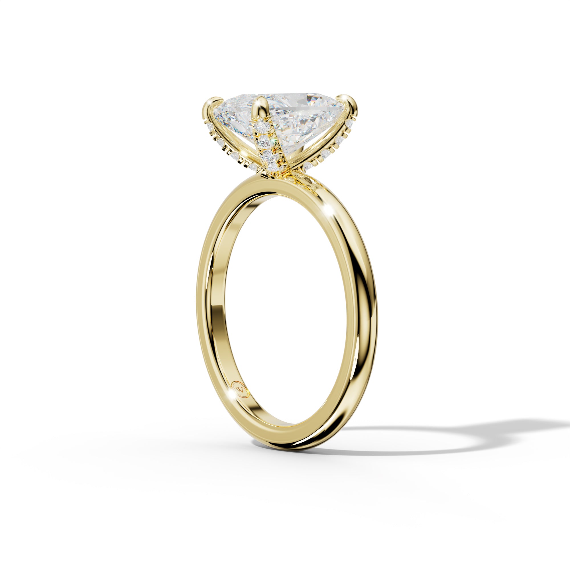 Anna Elongated Cushion Cut Engagement Ring