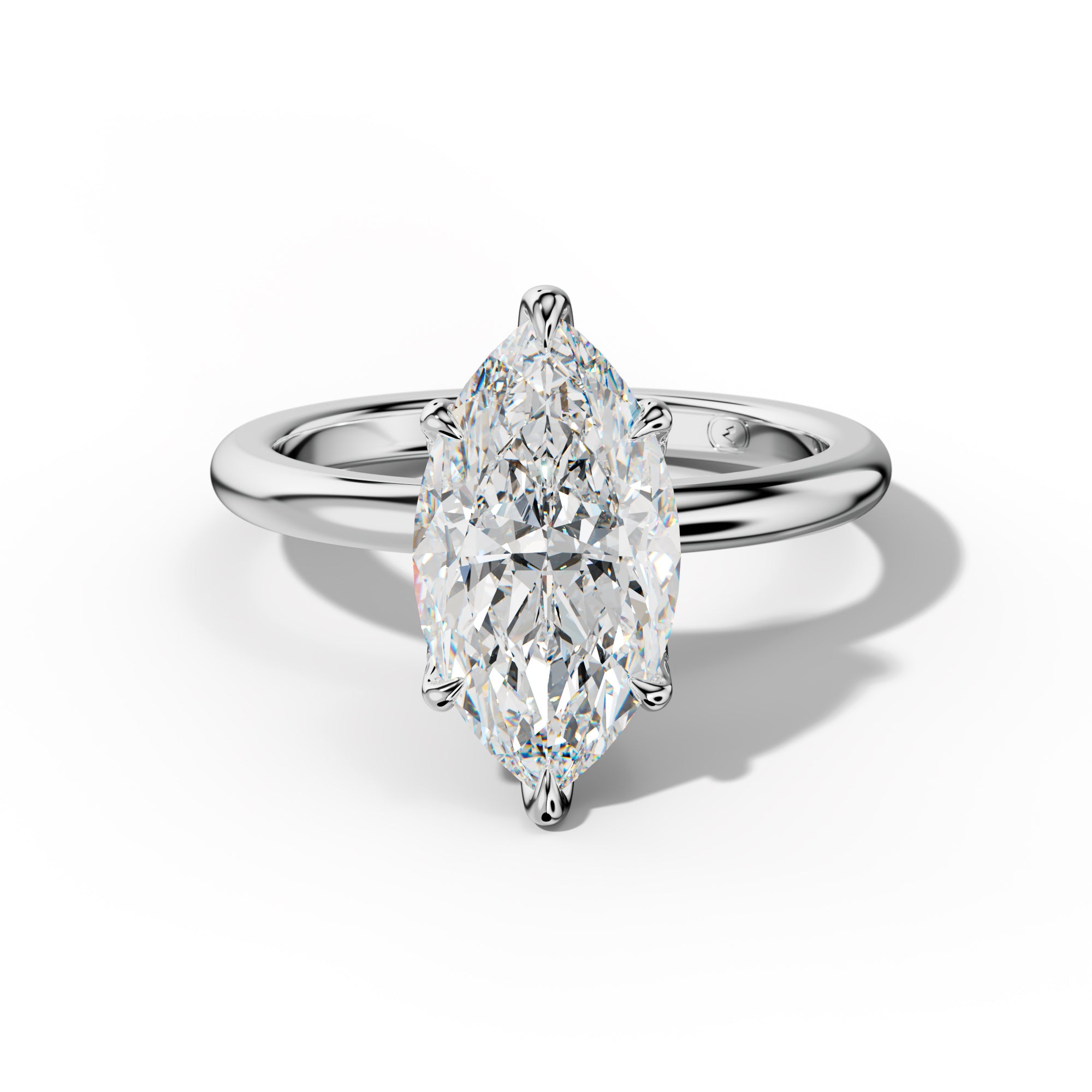 Anna Marquise Cut Engagement Ring
