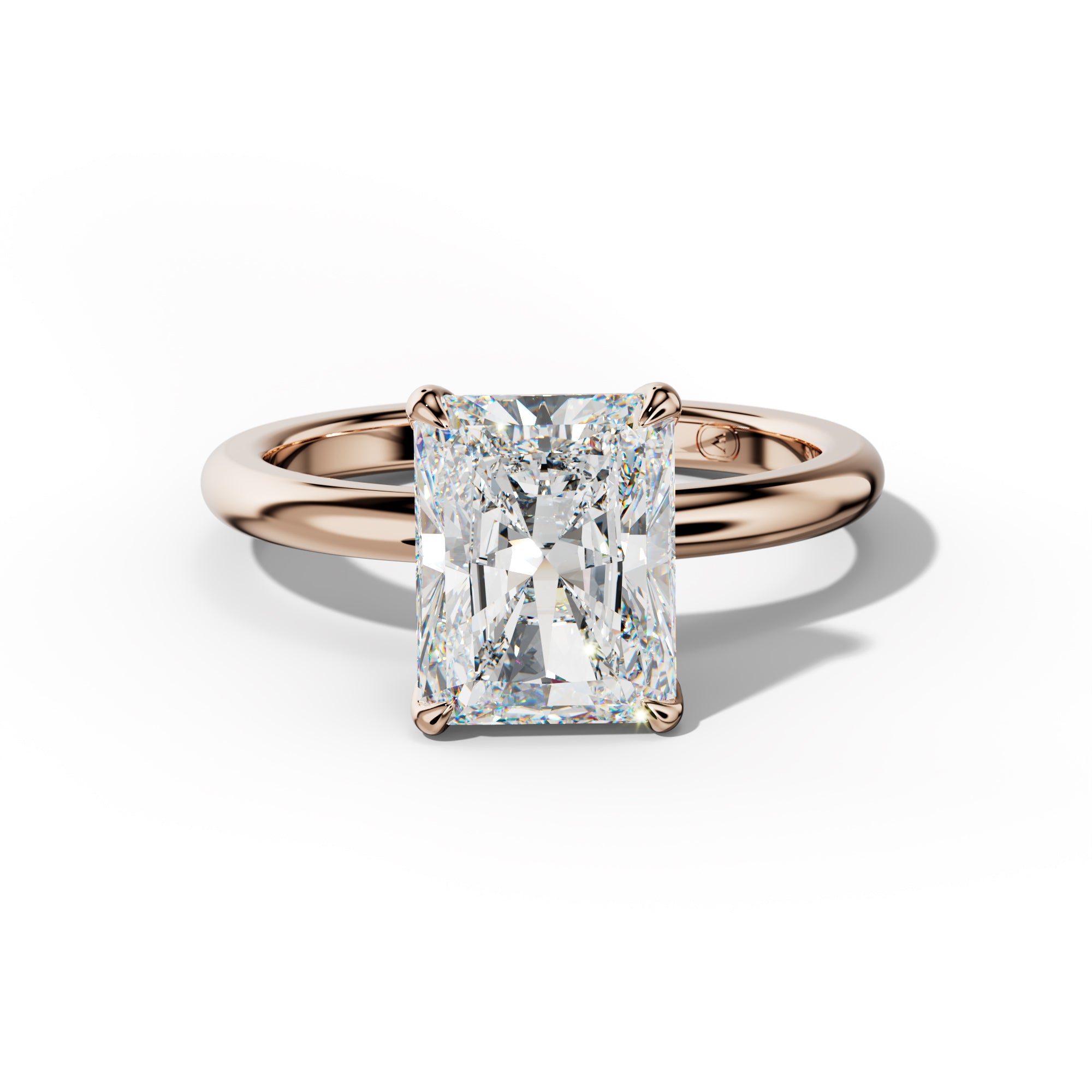 Anna Radiant Cut Engagement Ring