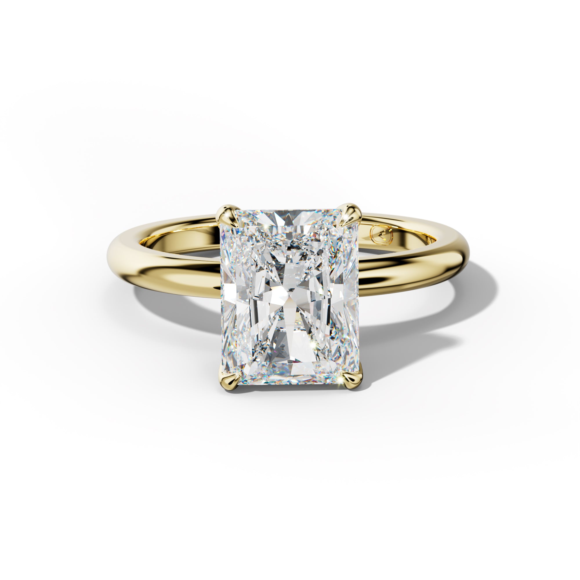 Anna Radiant Cut Engagement Ring