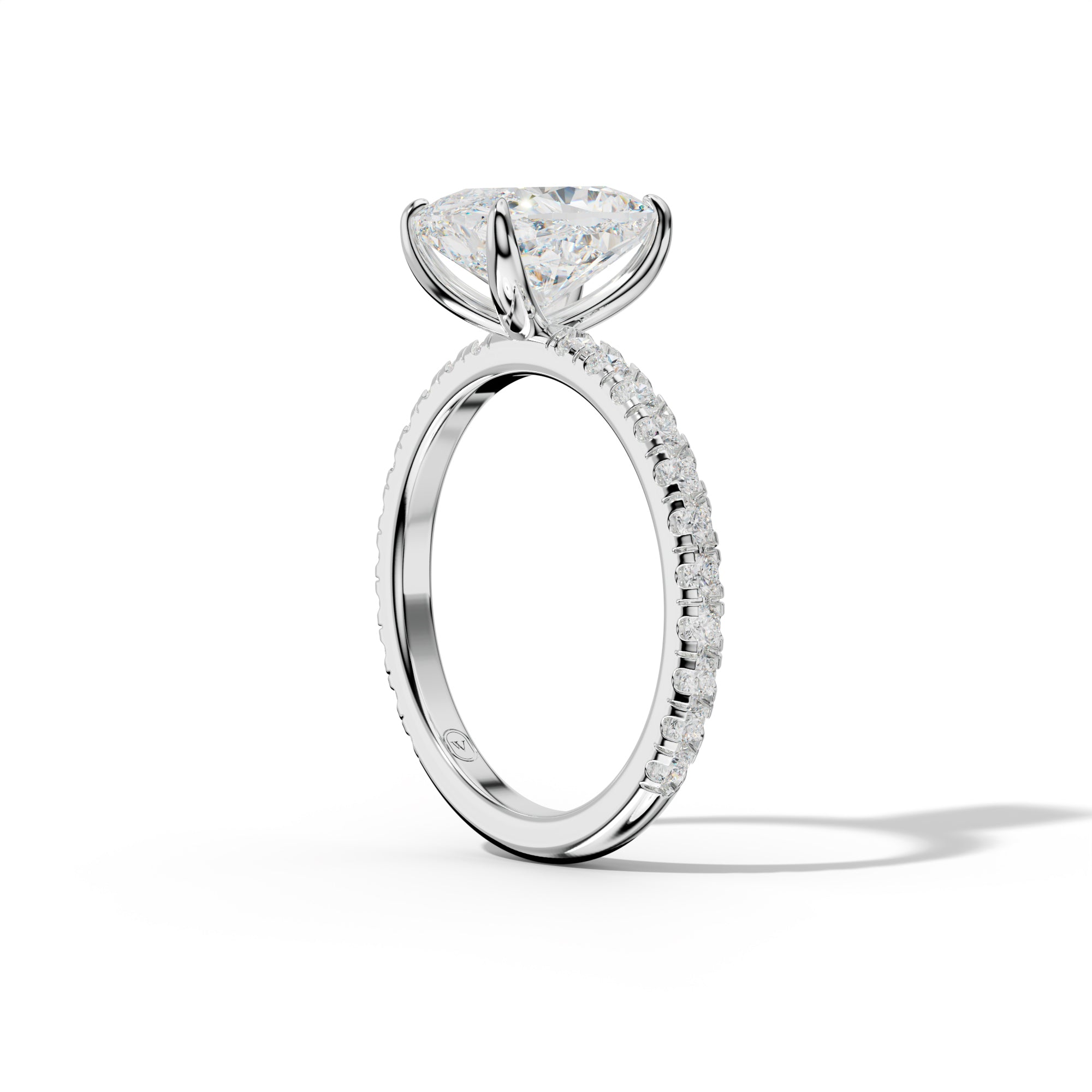 Claire Elongated Cushion Cut Engagement Ring