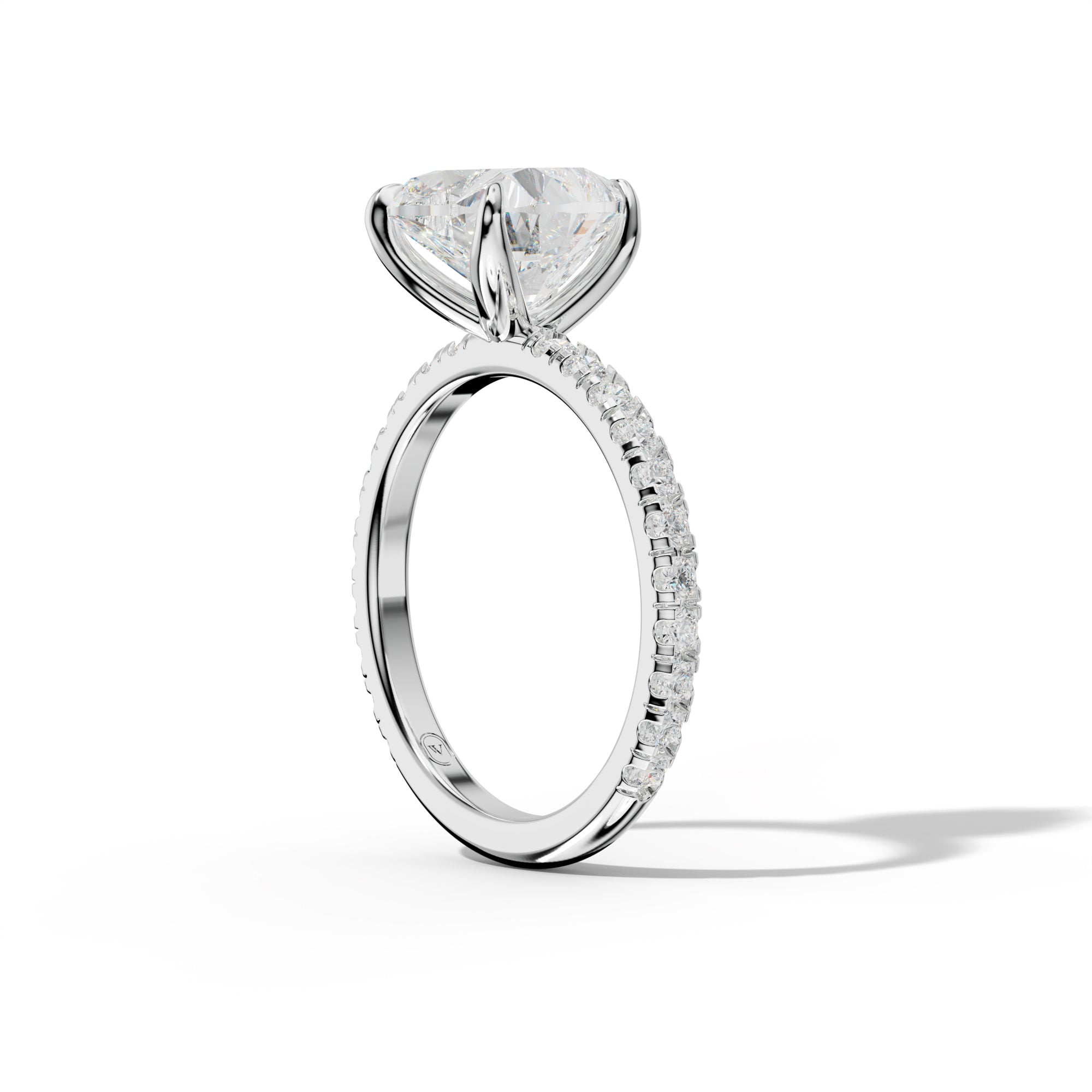 Claire Heart Cut Engagement Ring