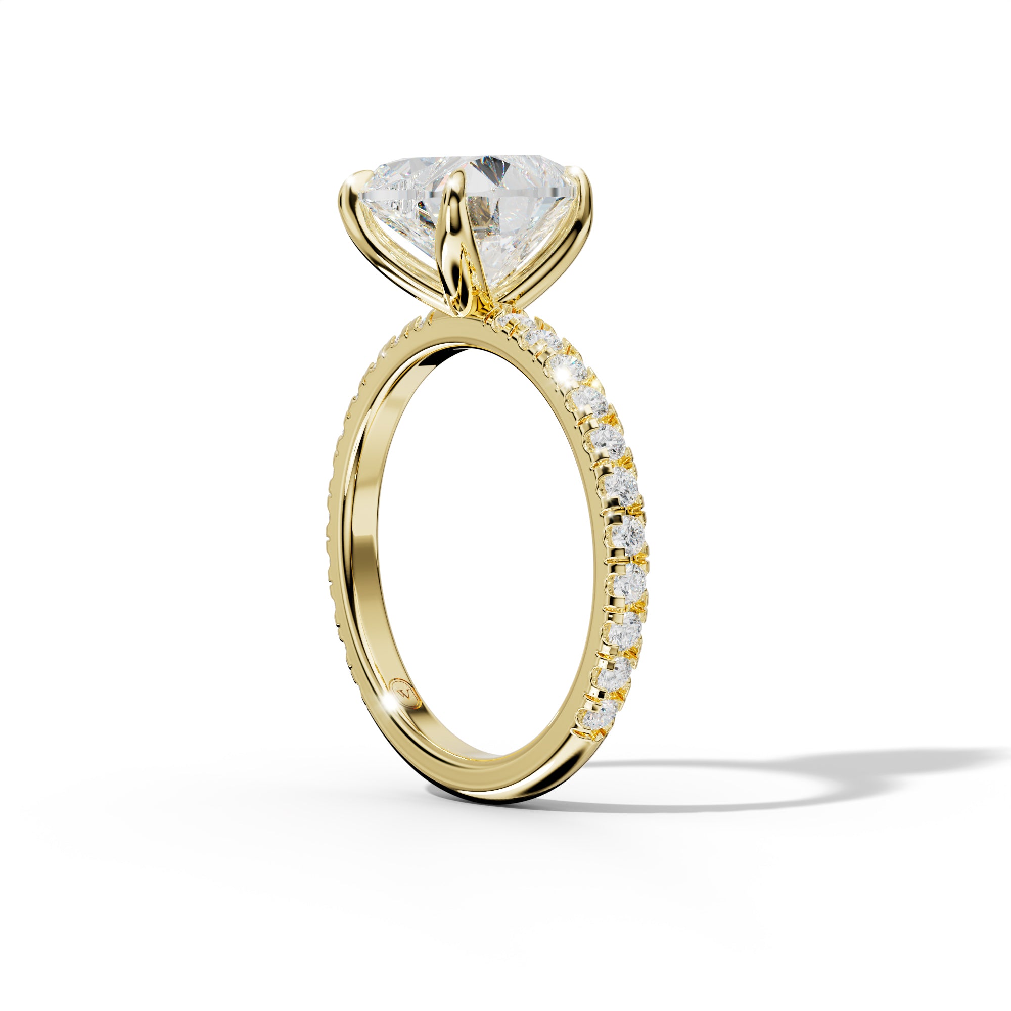 Claire Heart Cut Engagement Ring