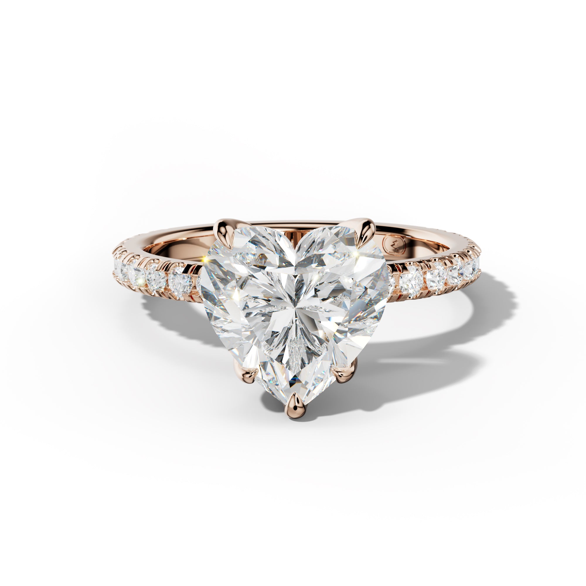 Claire Heart Cut Engagement Ring