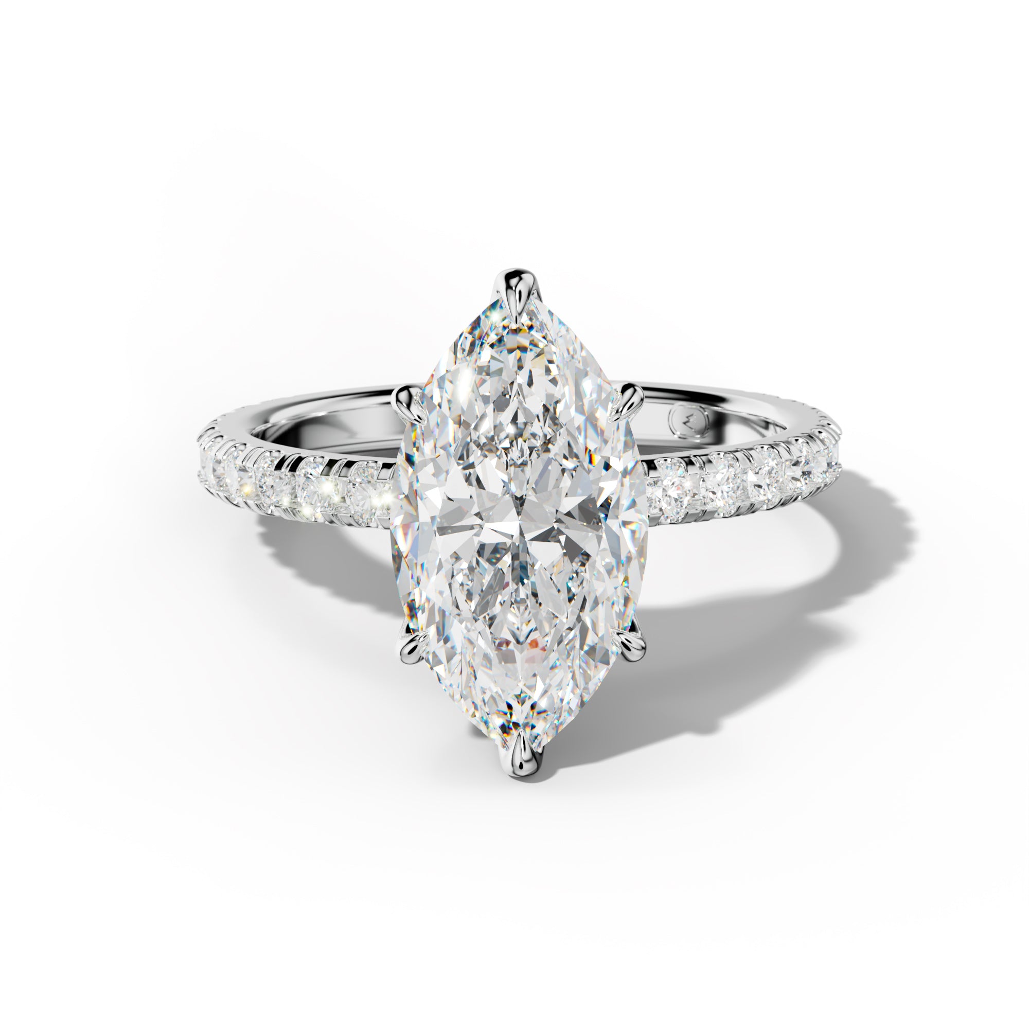 Claire Marquise Cut Engagement Ring