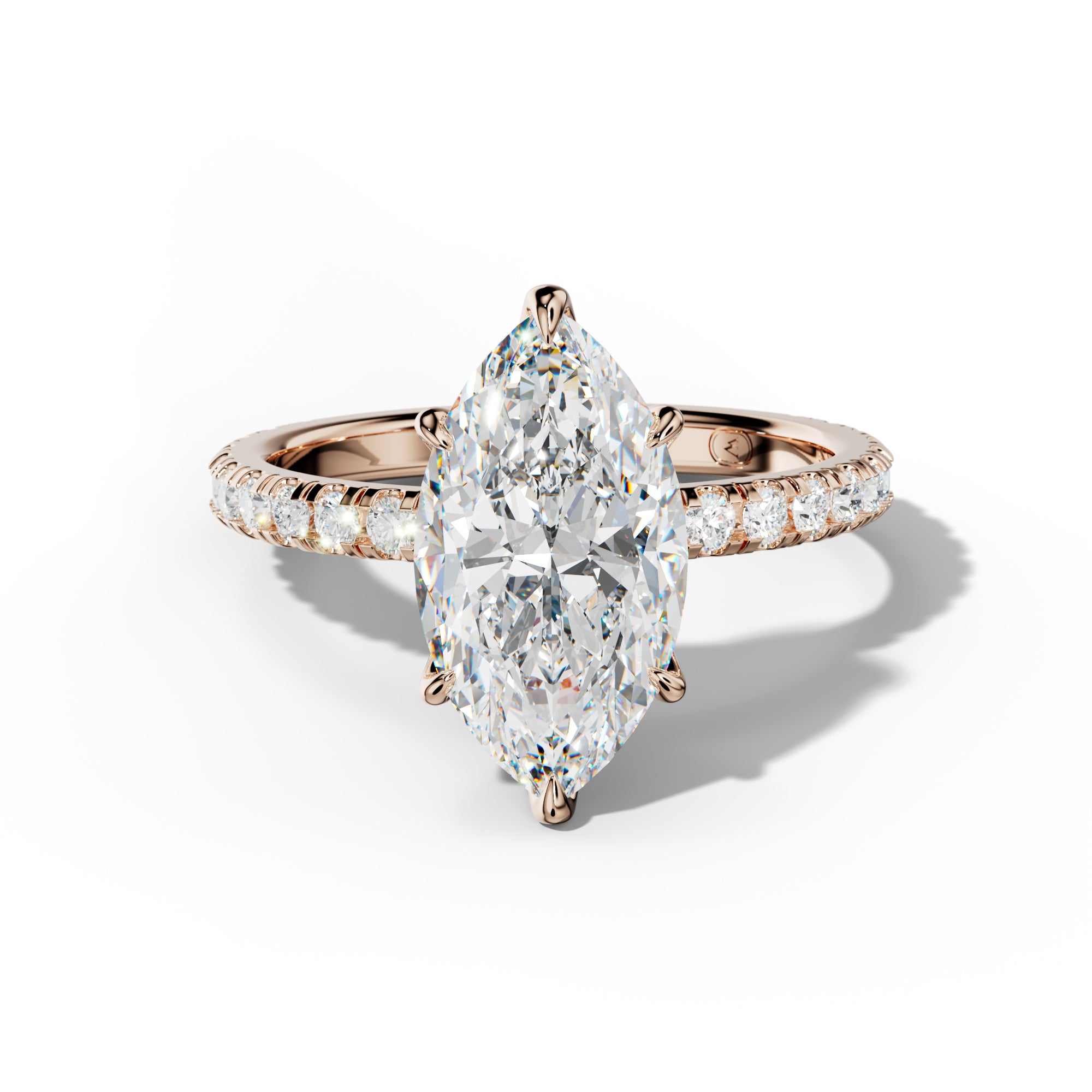 Claire Marquise Cut Engagement Ring